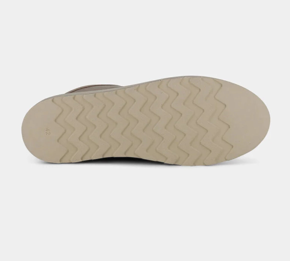 DOCKSTEPS SCARPONCINO “BARCA” IN VERA PELLE NUDE