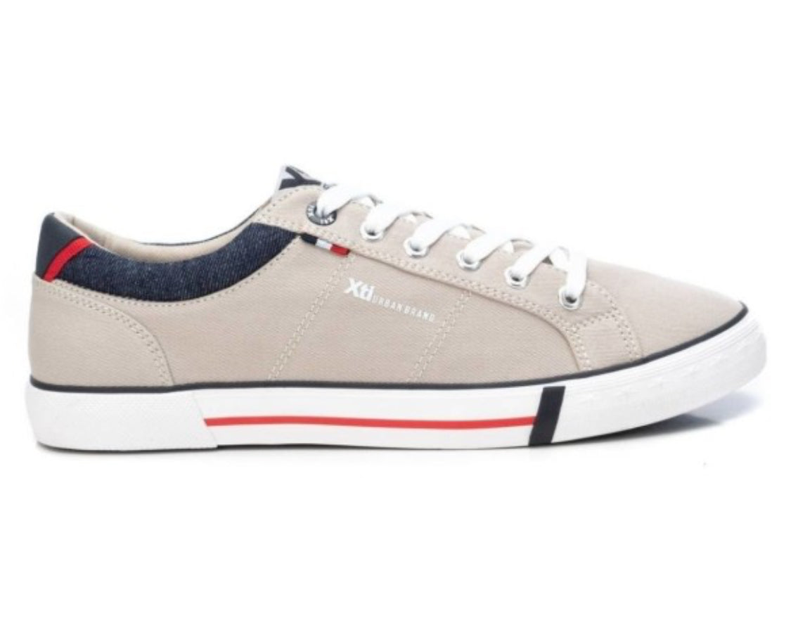 SNEAKER XTI BEIGE DETTAGLI JEANS