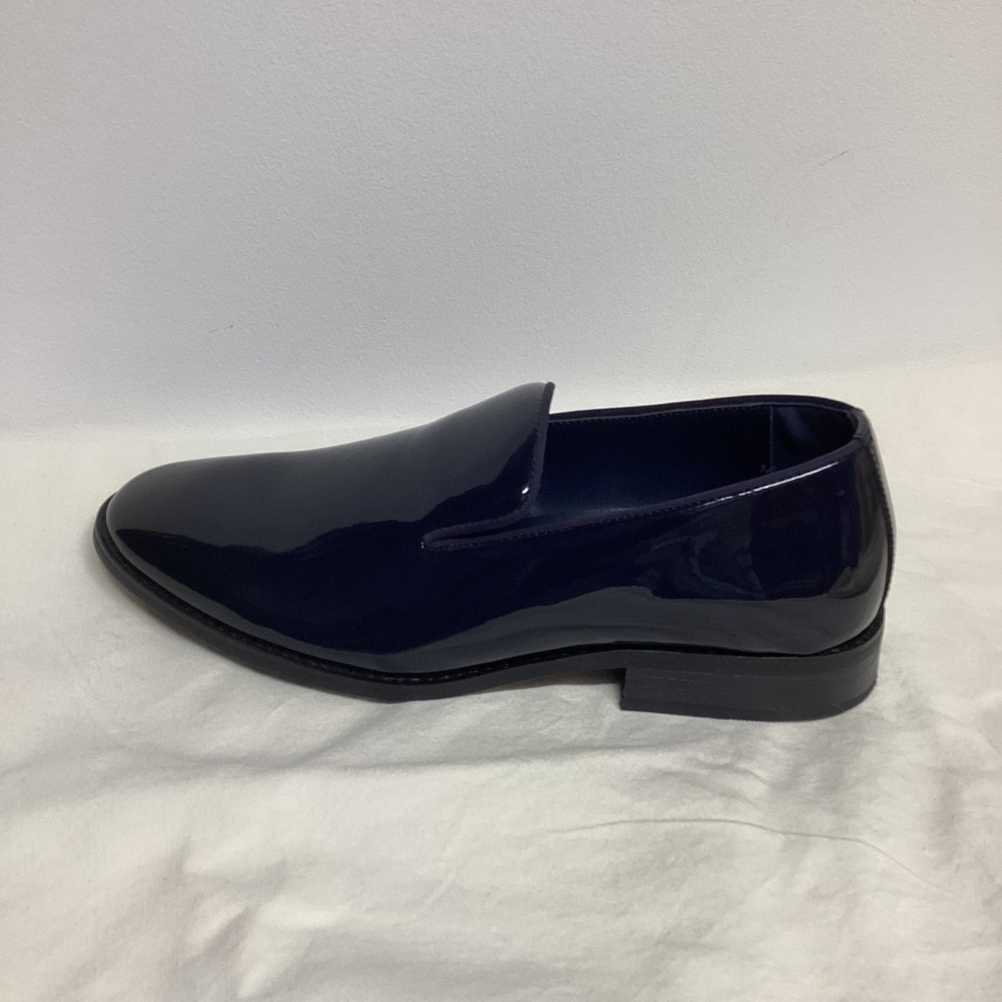 MOCASSINO SOLO SOPRANI NAVY LUCIDO