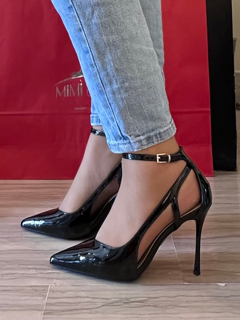Décolleté Donna Marina Torres - nera in vernice