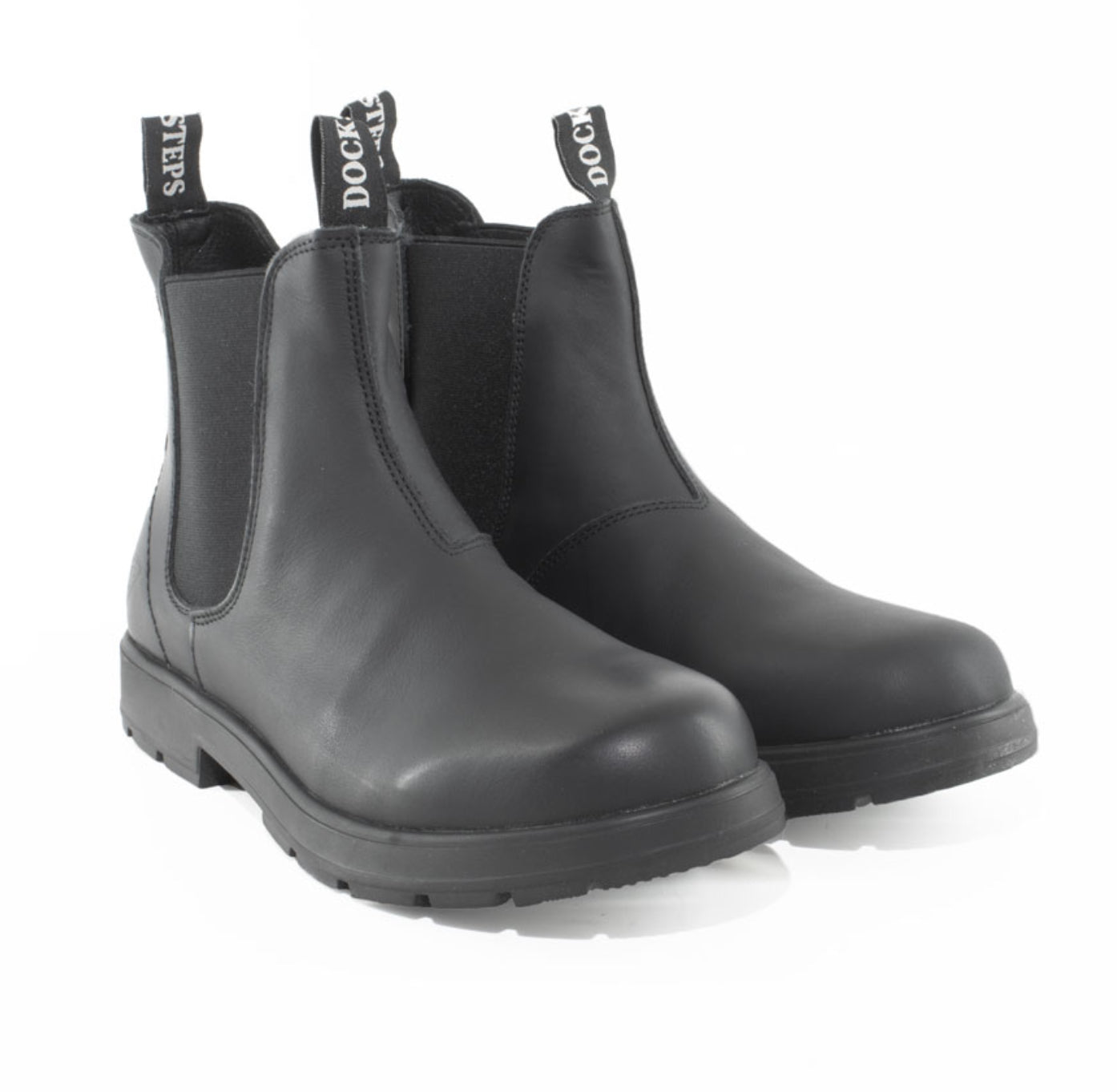 DOCKSTEPS BEATLE VERA PELLE NERO