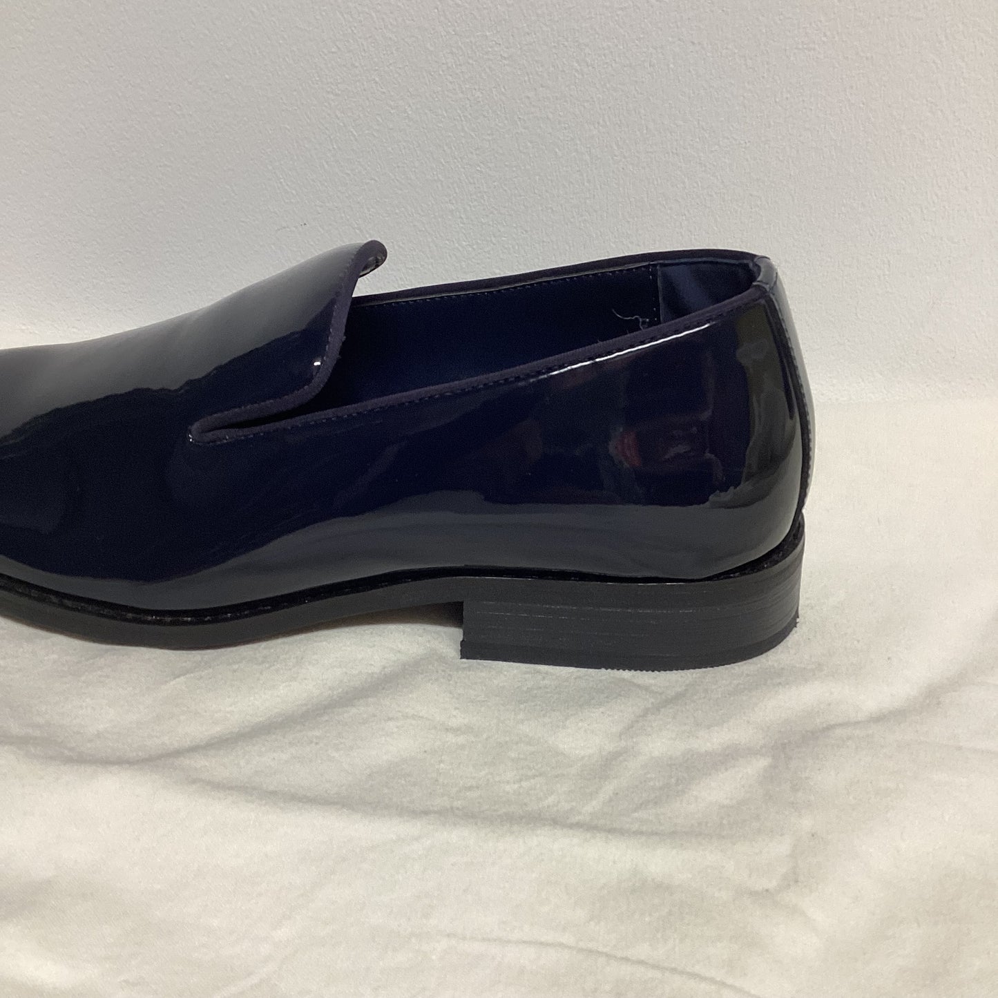 MOCASSINO SOLO SOPRANI NAVY LUCIDO