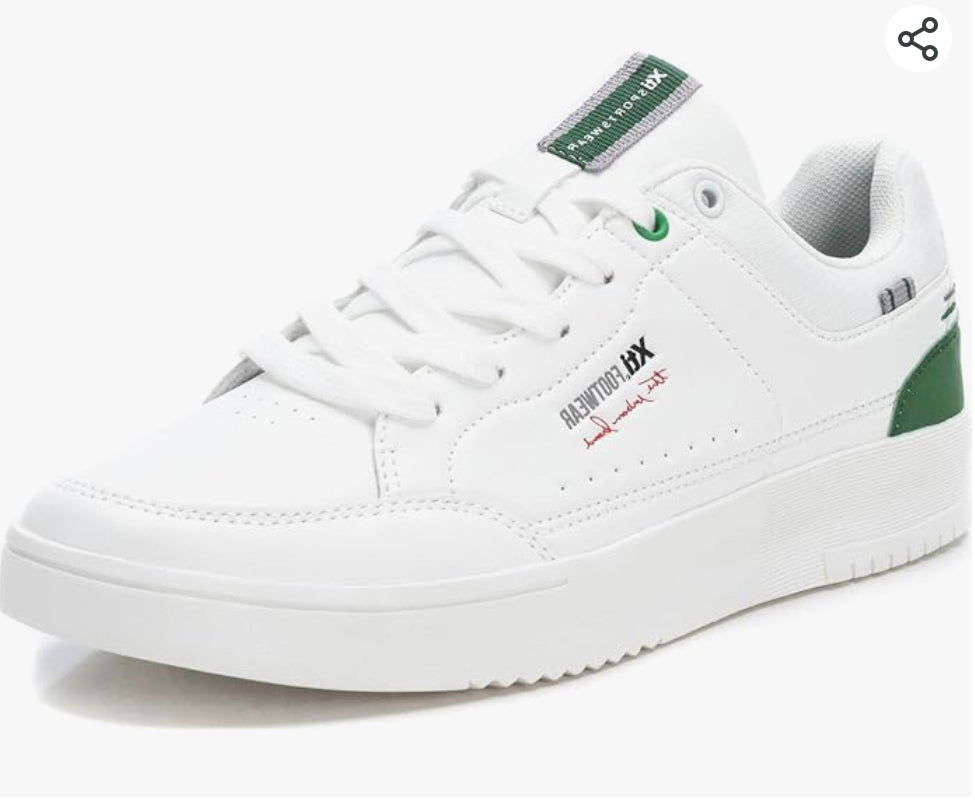 SNEAKER XTI BIANCA E VERDE