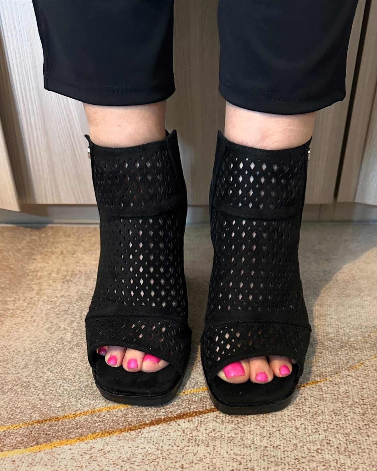 STIVALETTO PRIMAVERILE XTI DONNA NERO CON TACCO