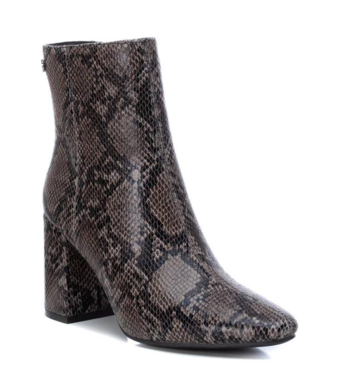 STIVALETTO XTI PITONATO TACCO LARGO