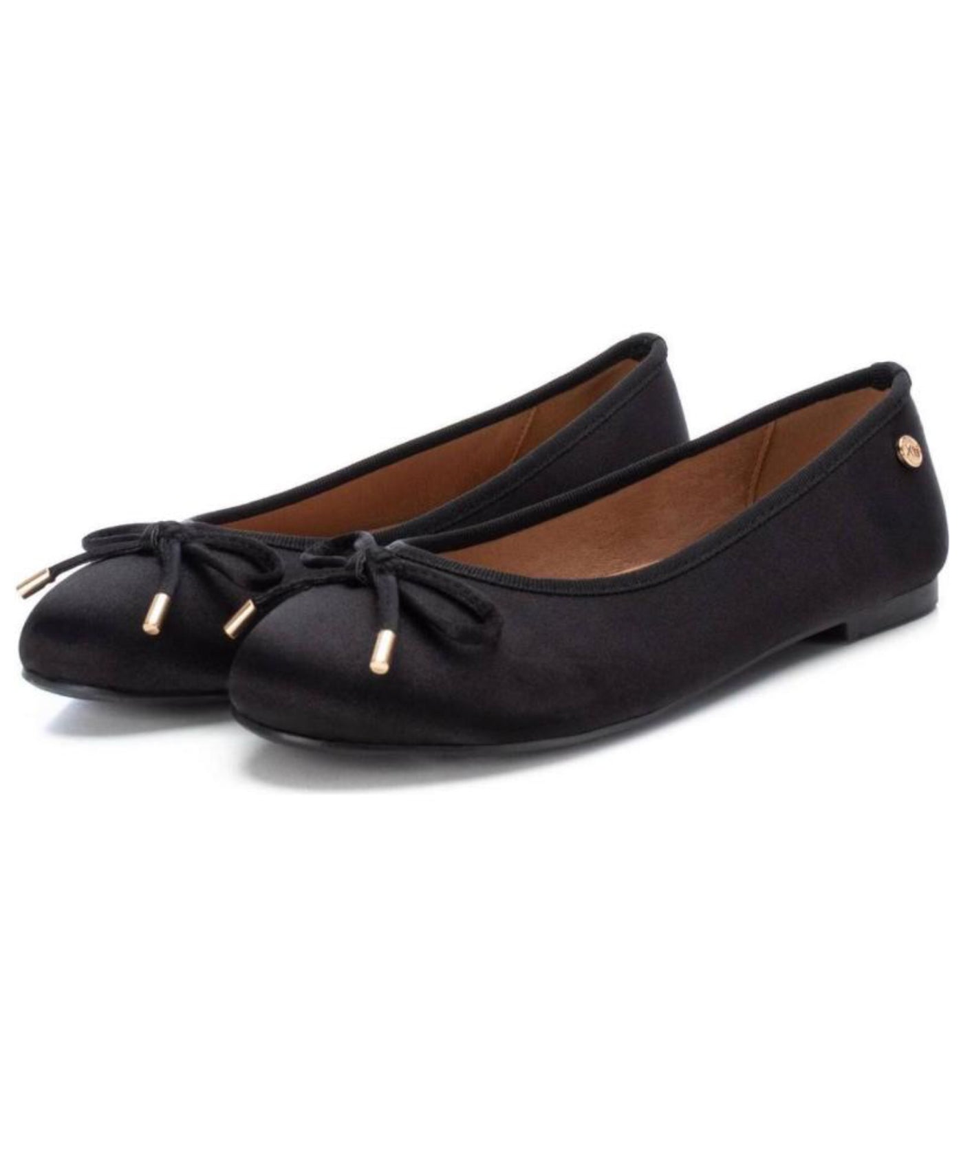 BALLERINA NERA IN RASO XTI