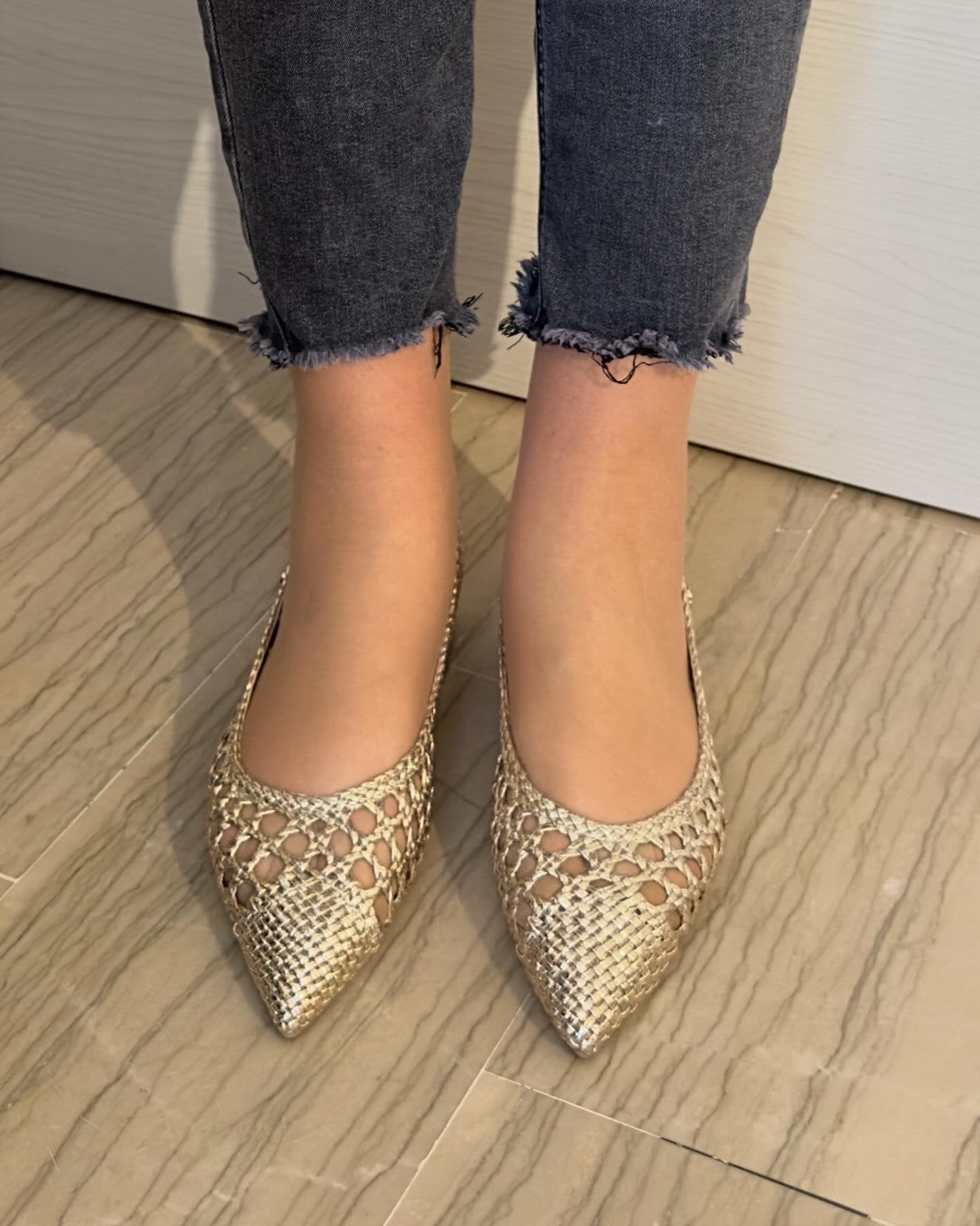 BALLERINA TRAFORATA XTI ORO