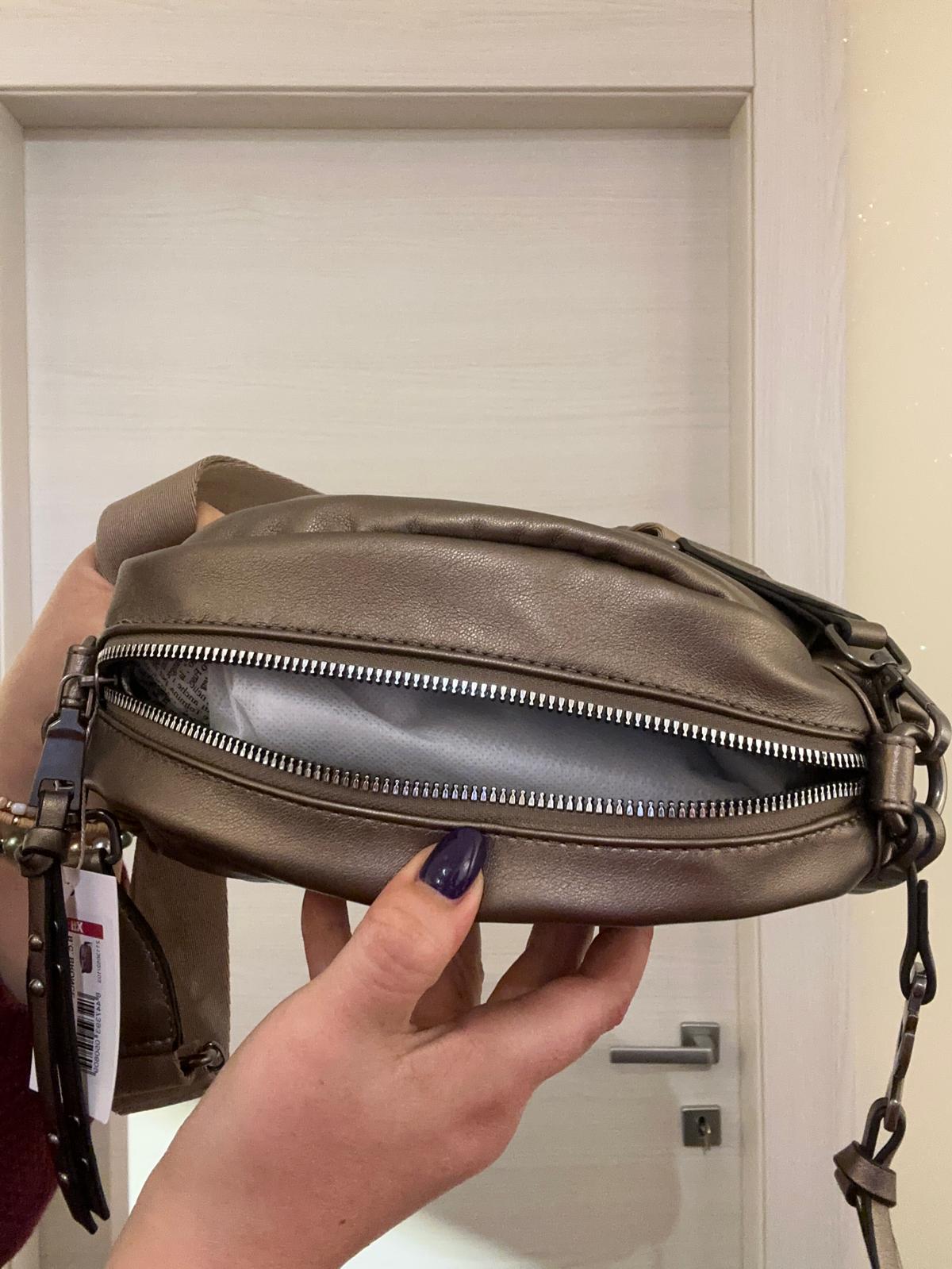 BORSA XTI A TRACOLLA BRONZO