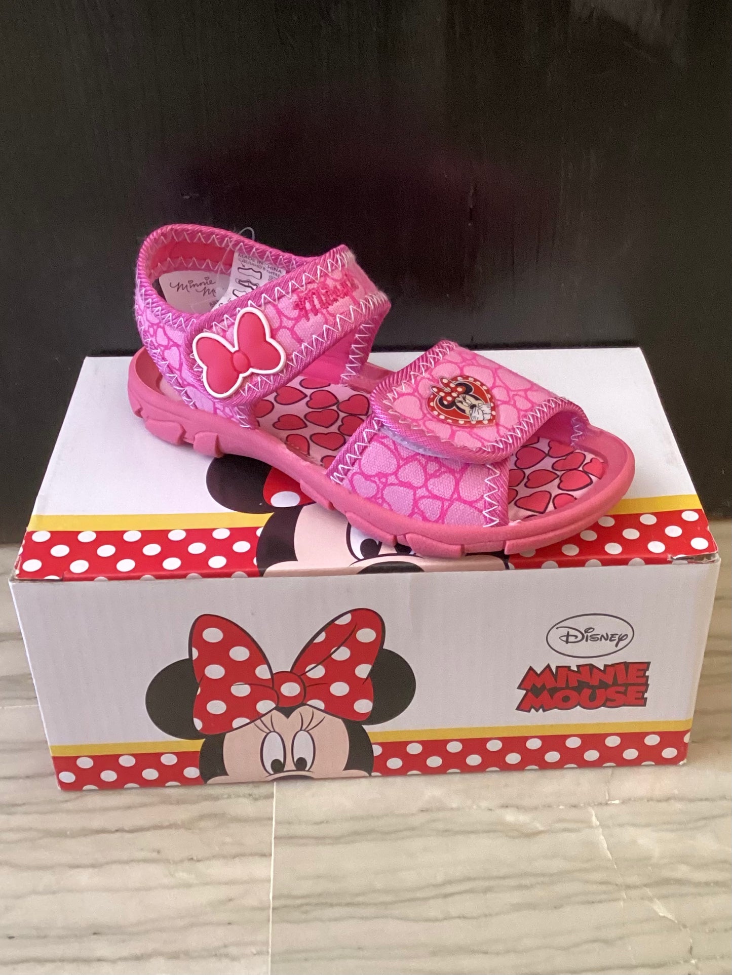 SANDALO MINNIE BIMBA ROSA