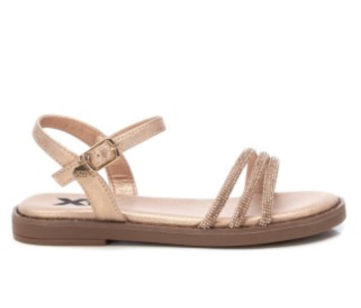 SANDALO XTI BIMBA ORO ROSA CON STRASS