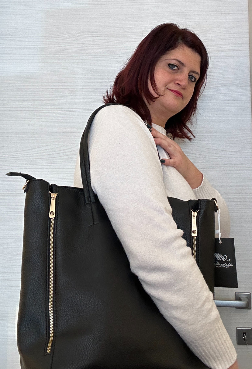 BORSA AMPIA NERA ANDREA MASSI