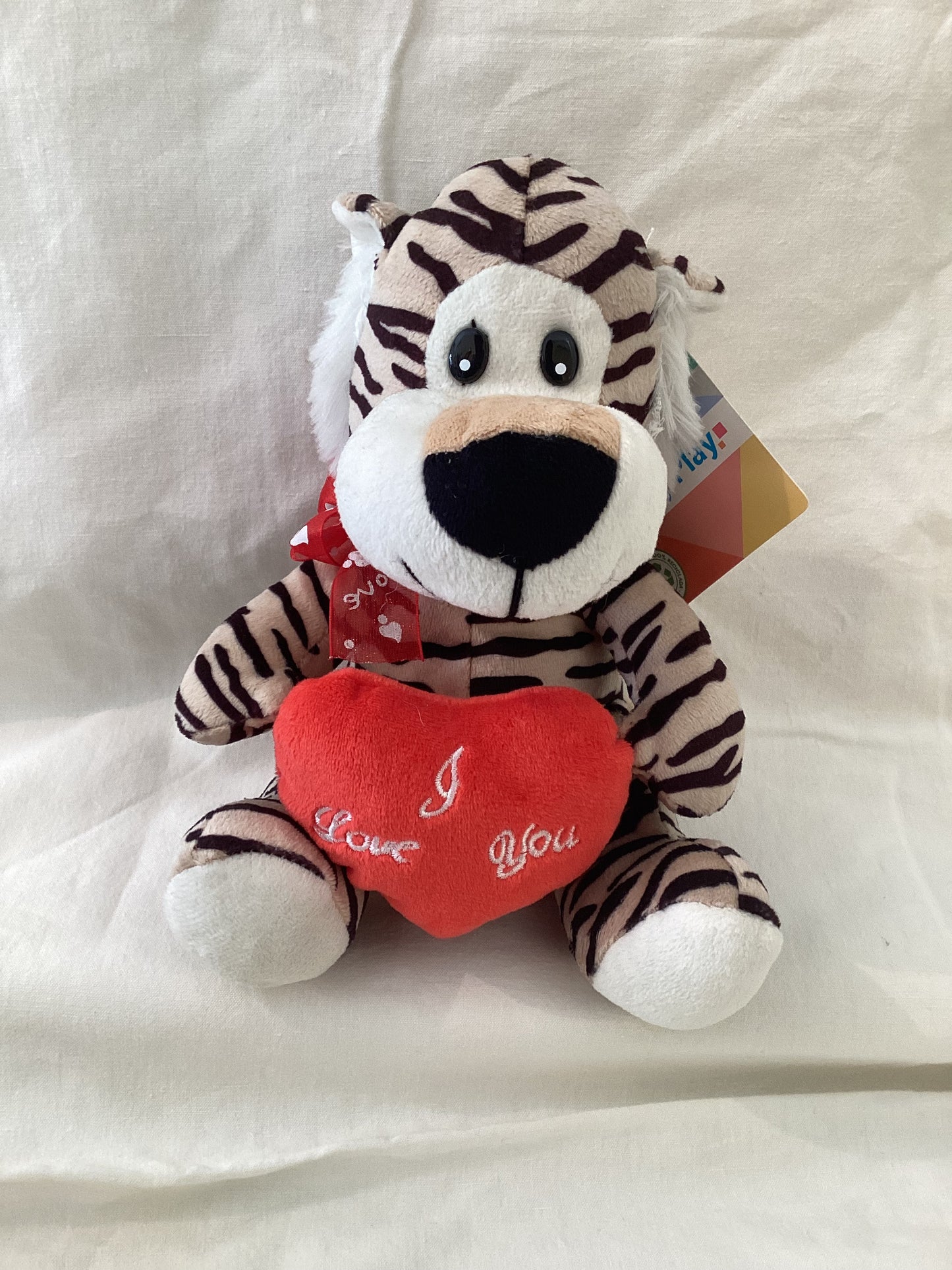 PELUCHE TIGRE “I LOVE YOU”