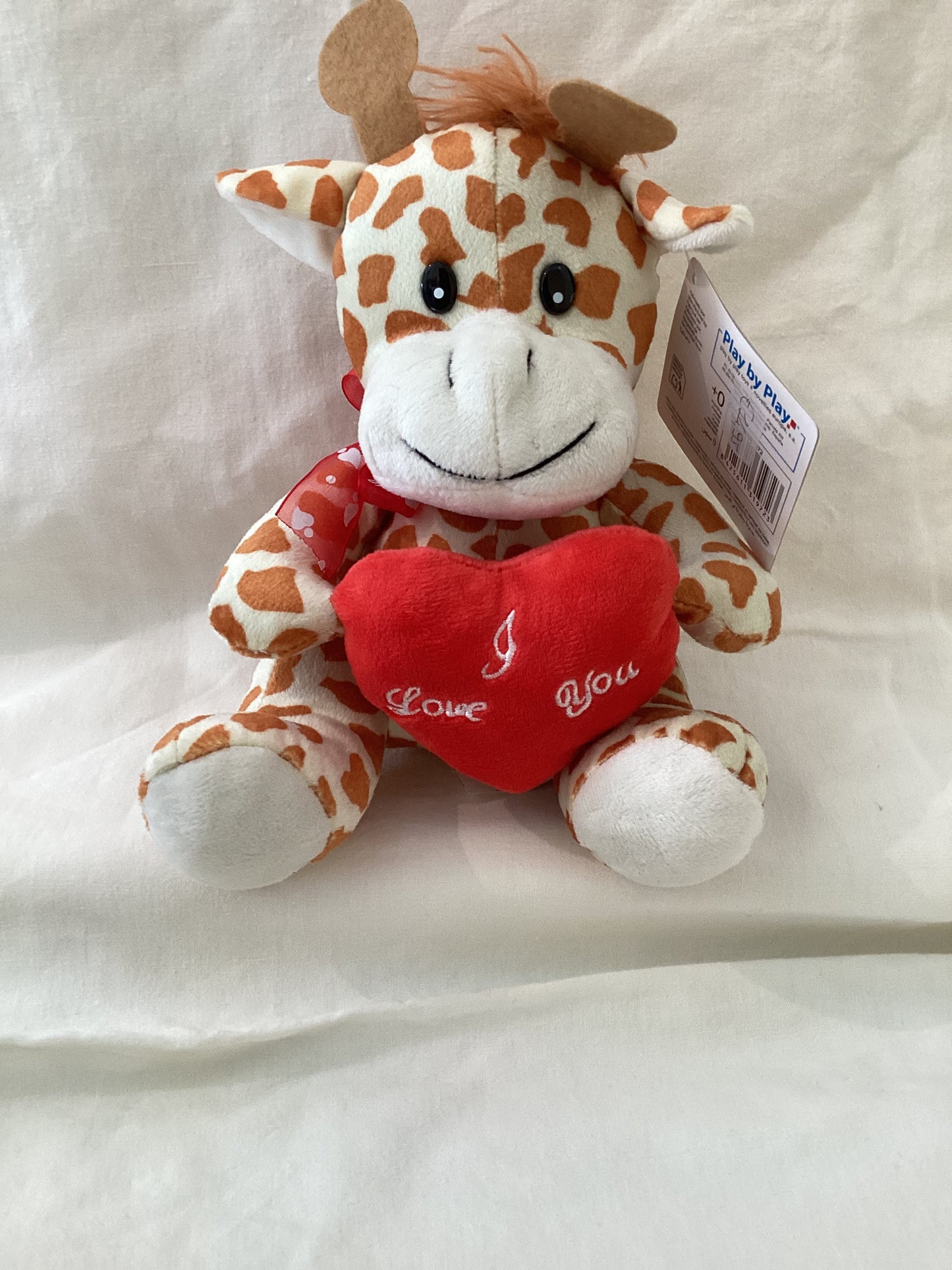 PELUCHE GIRAFFA “I LOVE YOU”