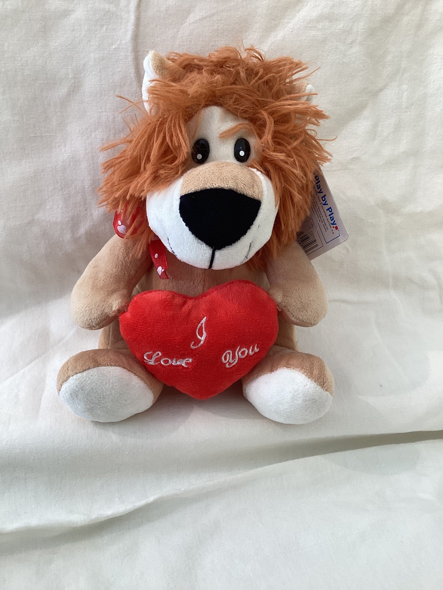 PELUCHE LEONE “I LOVE YOU”