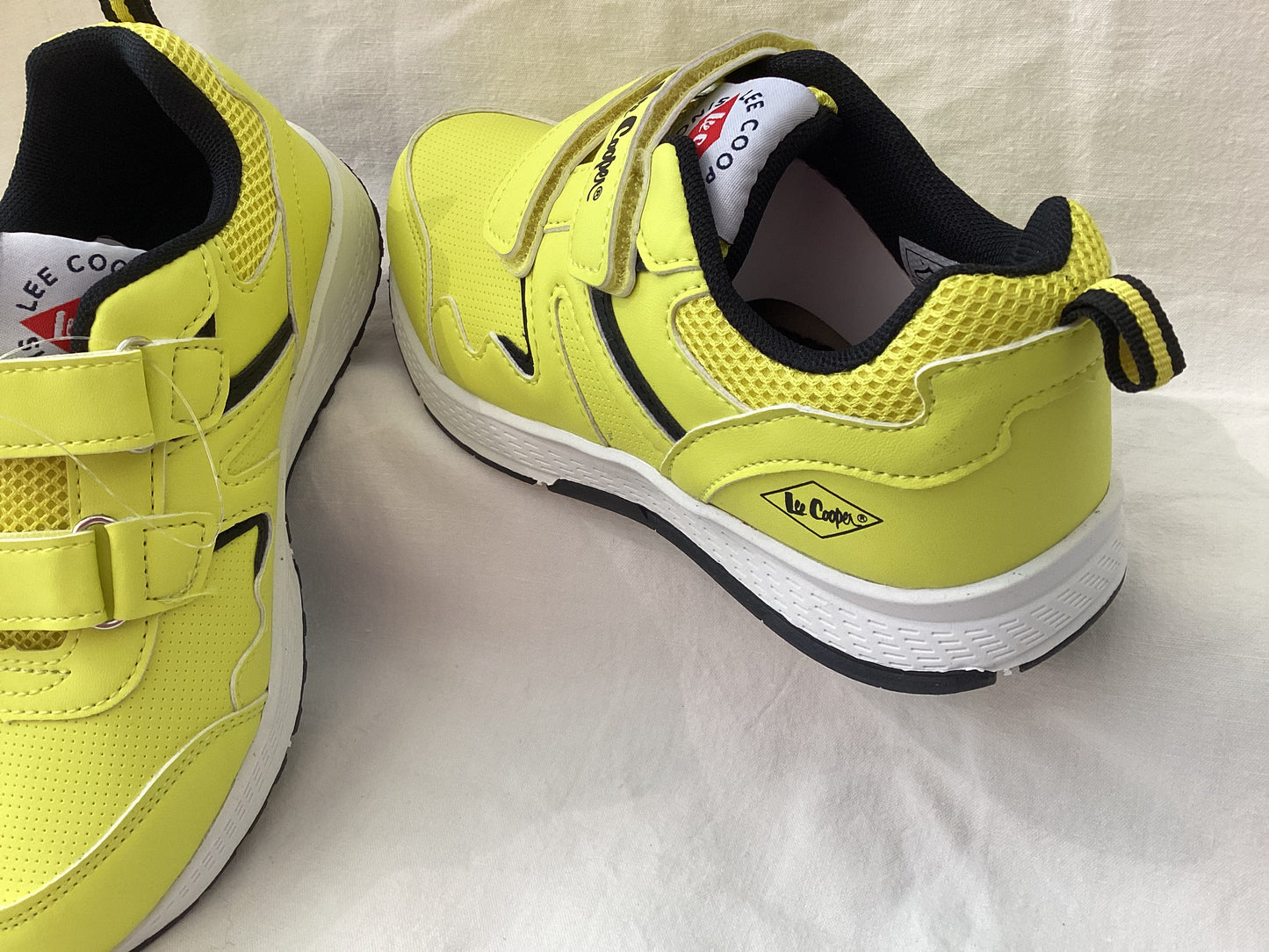 SNEAKER LEE COOPER GIALLO FLUO