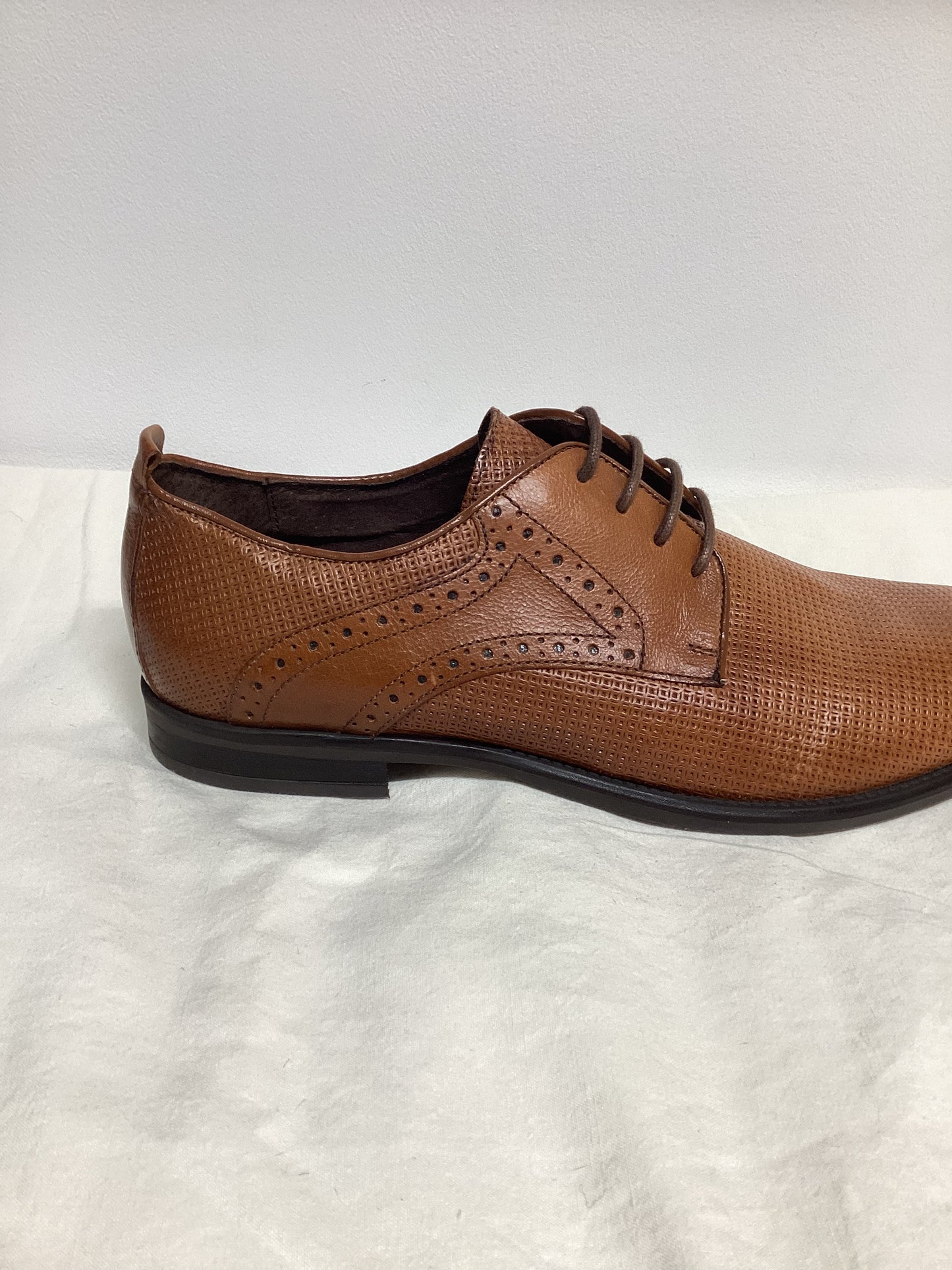 SCARPA CLASSICA UOMO MARRONE IN PELLE