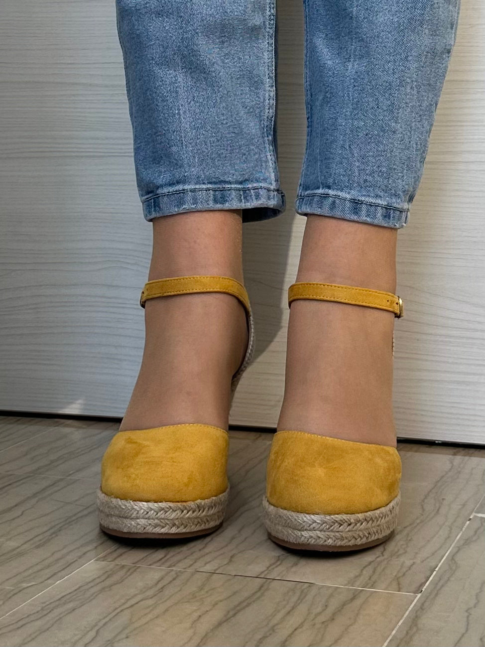 ESPADRILLAS XTI SANDALO SENAPE