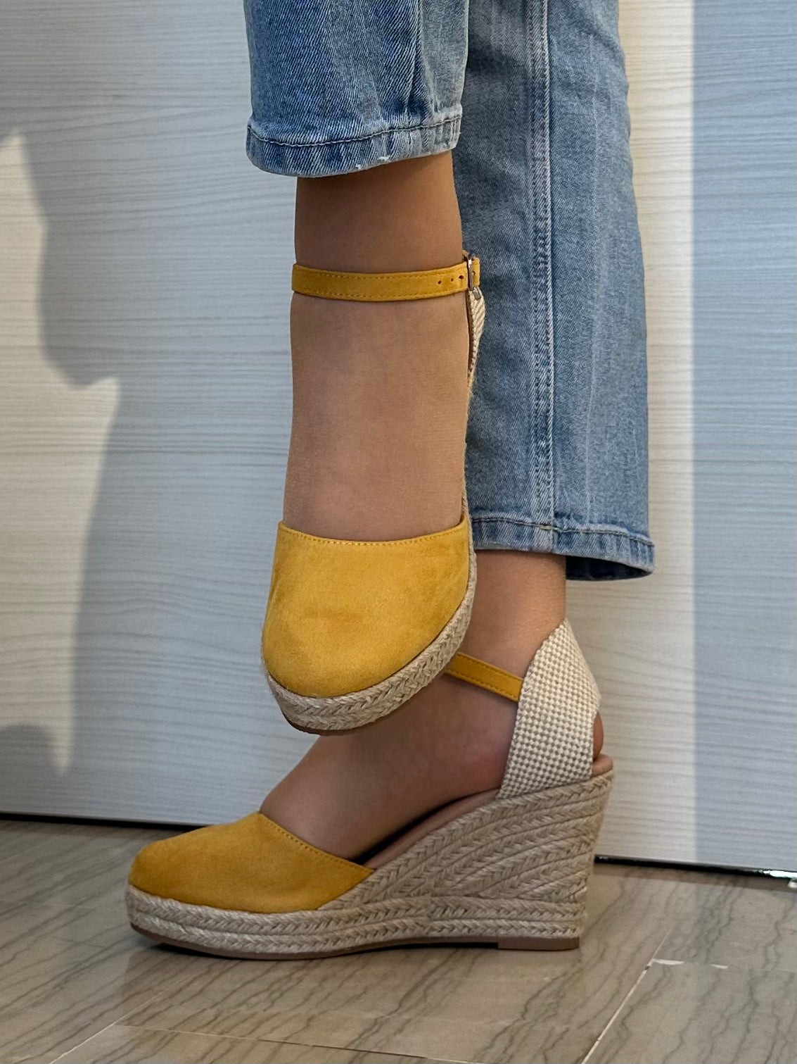 ESPADRILLAS XTI SANDALO SENAPE