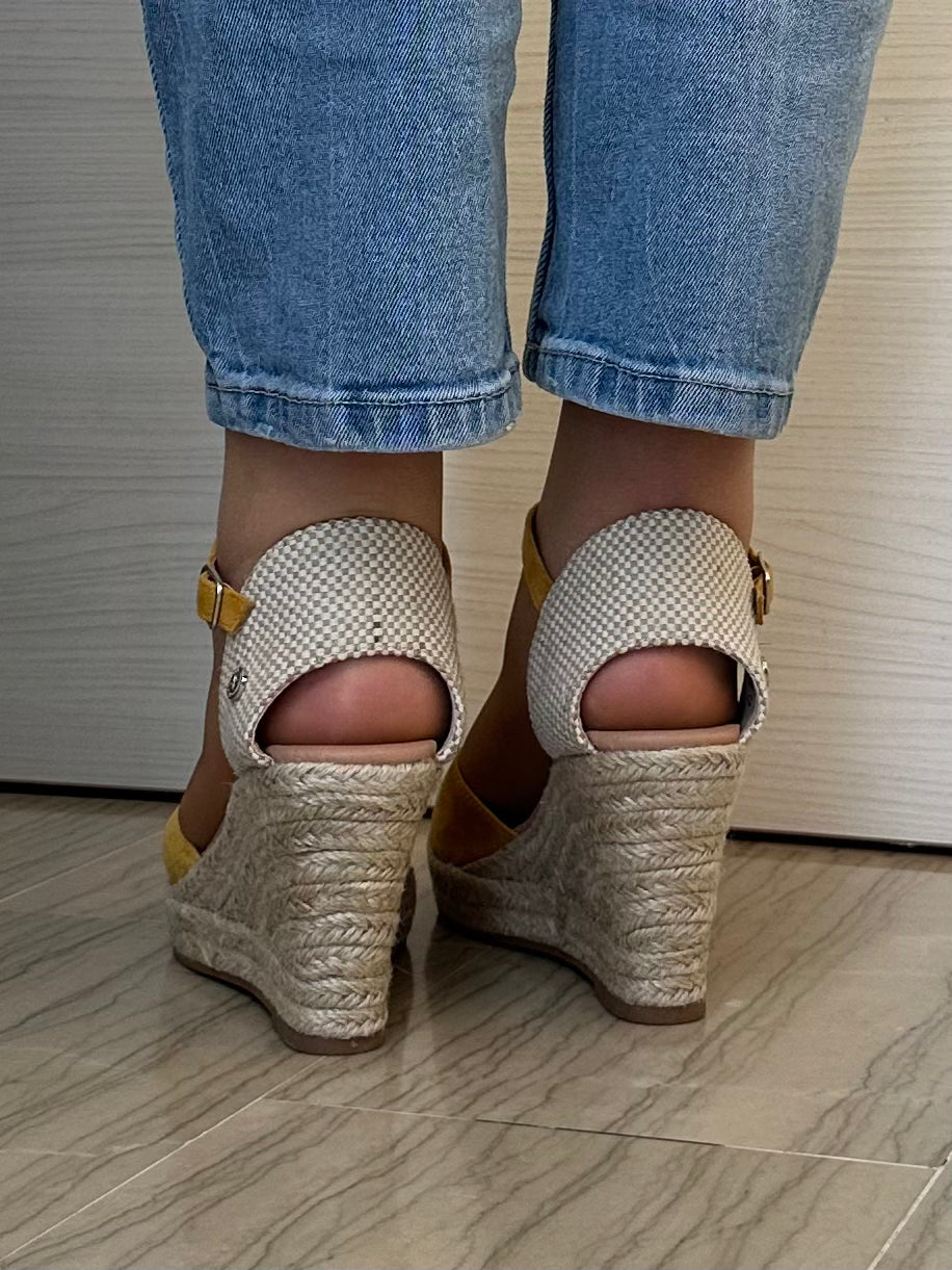 ESPADRILLAS XTI SANDALO SENAPE