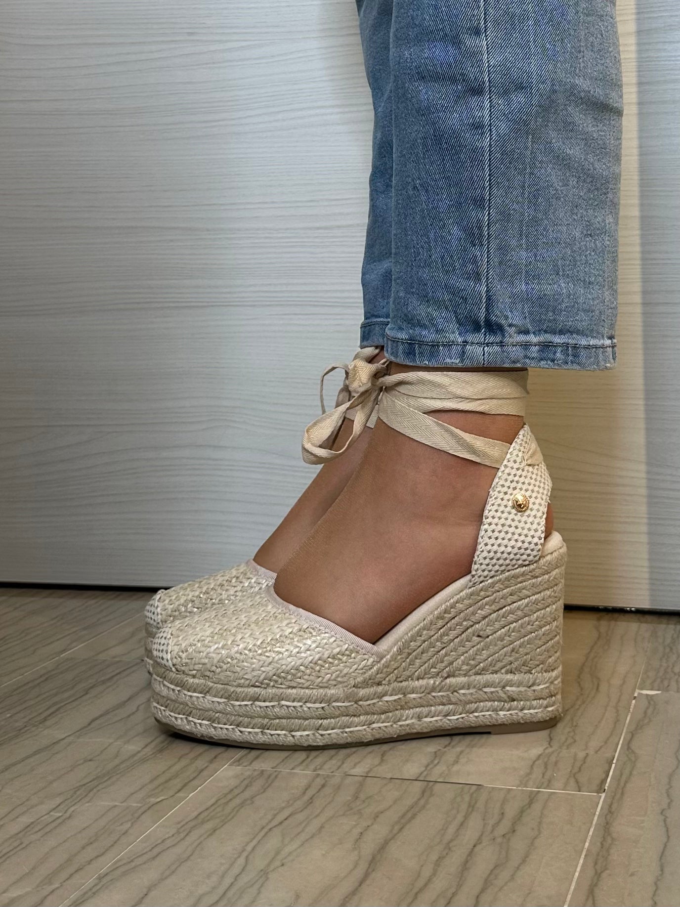 ESPADRILLAS XTI DONNA BEIGE E CORDA