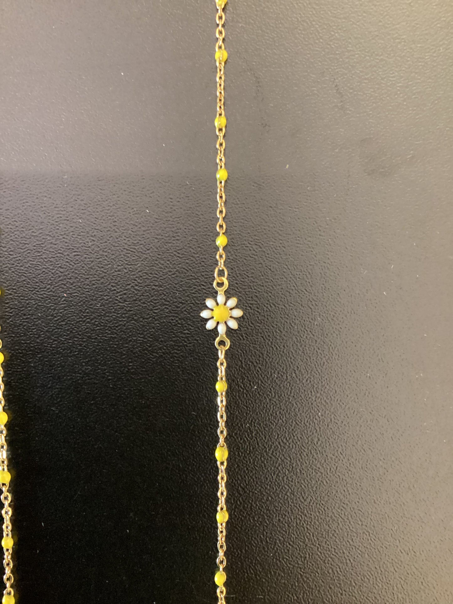 SET COLLANA E BRACCIALE ACCIAIO COLOR ORO E GIALLO