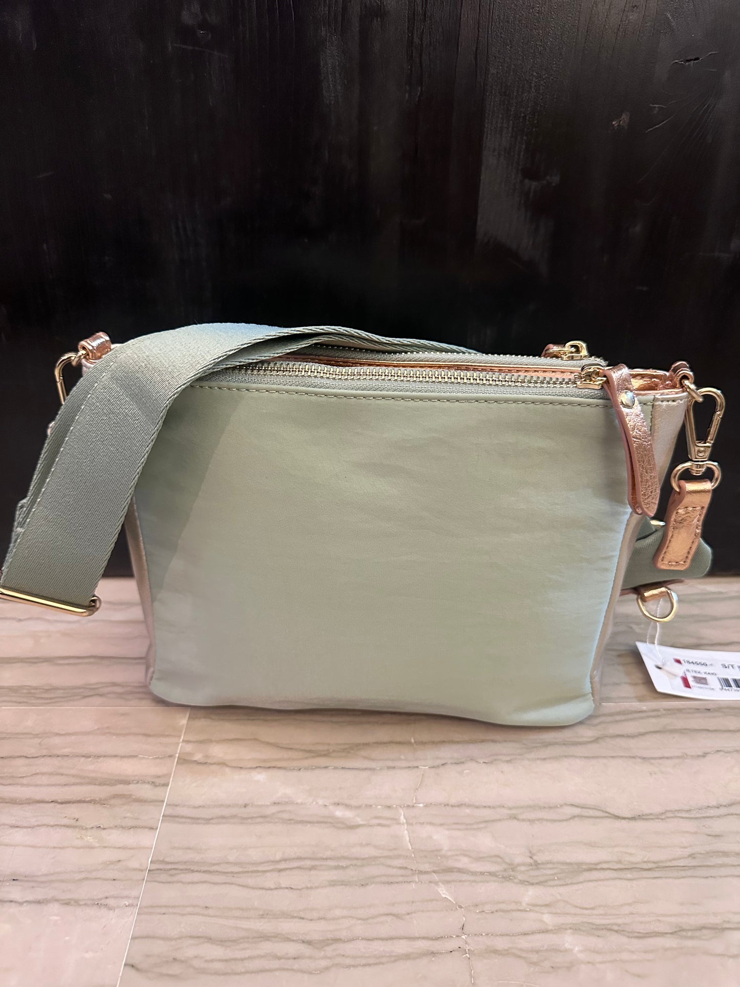 Tracollina Beige Verde e Rosa Xti Elegante con Dettagli Luminosi – Borsa Donna Fashion