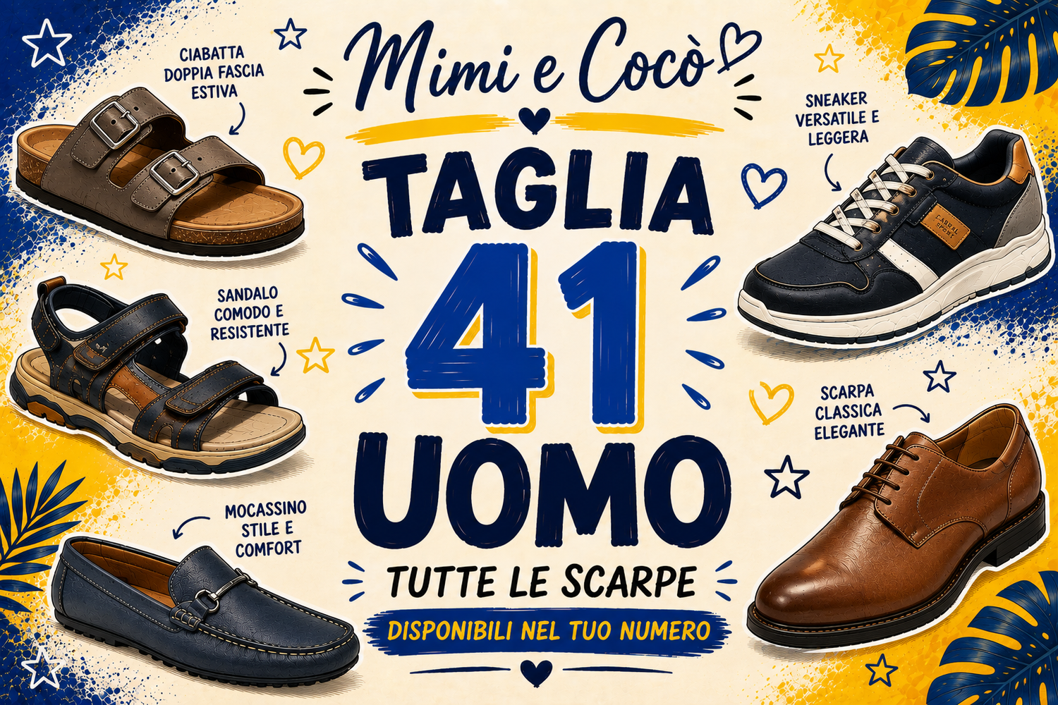 👞 Taglia Uomo 41