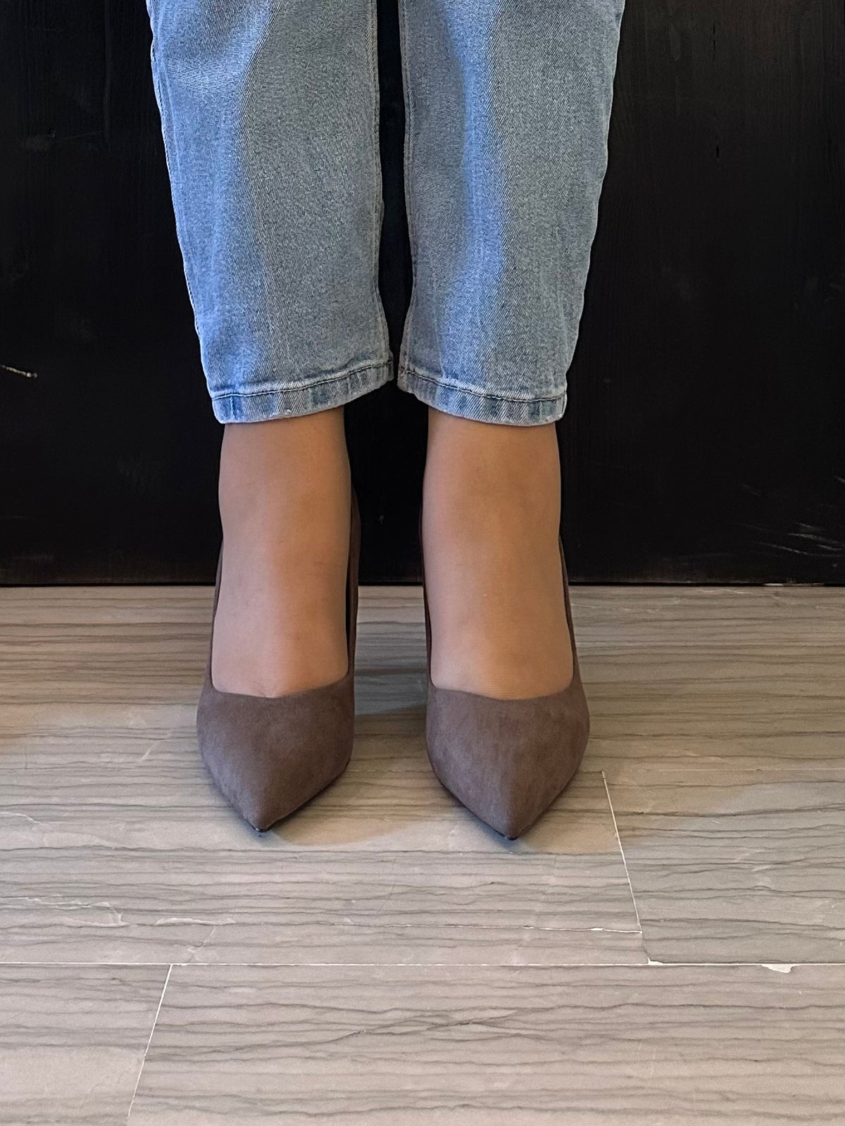 Décolleté Donna Marina Torres – Taupe