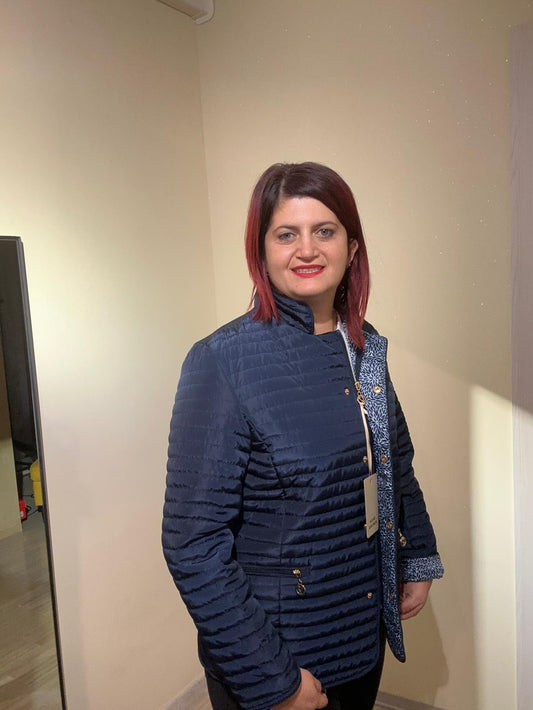 GIUBBINO DONNA BLU NAVY