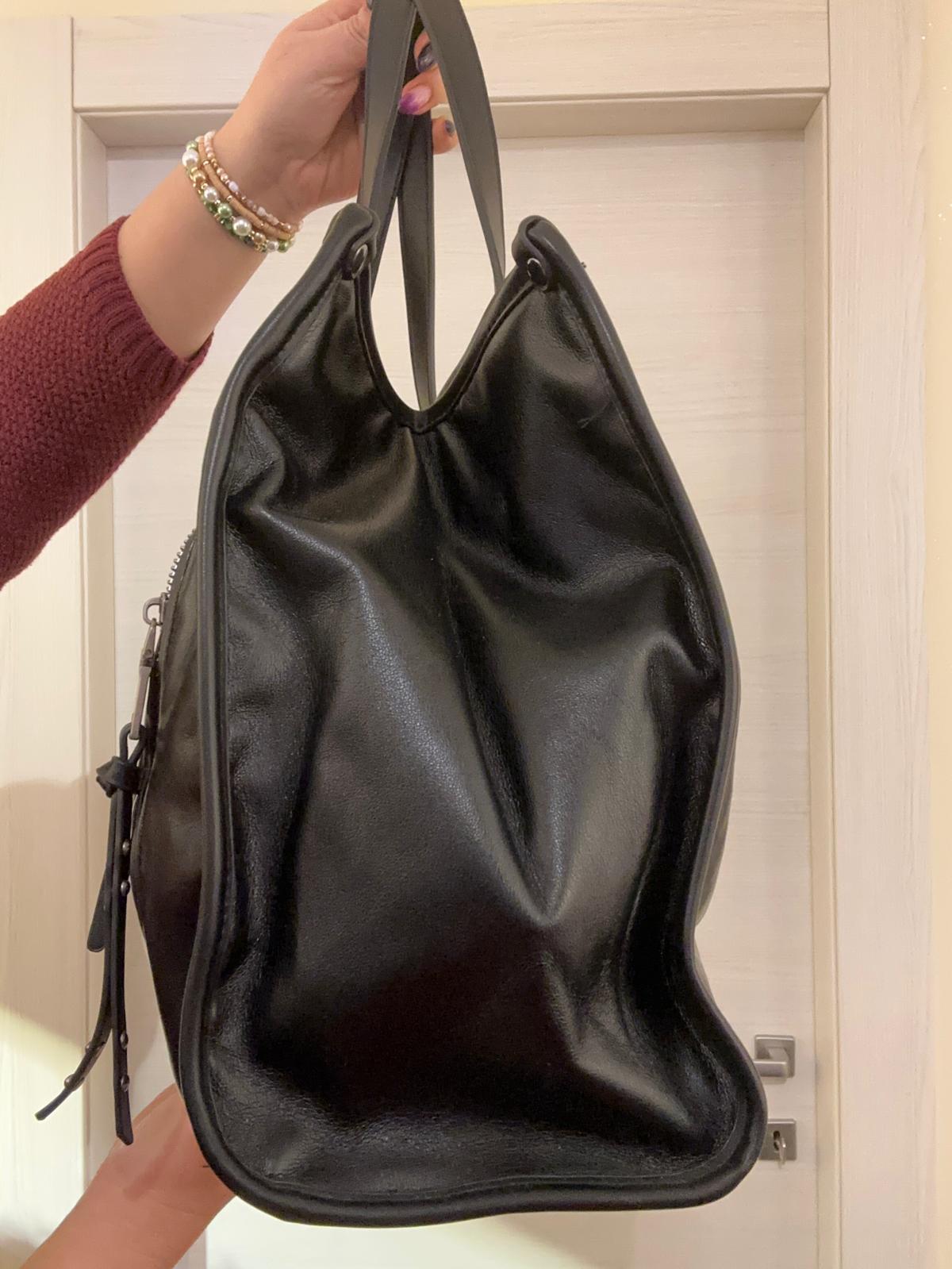 BORSA XTI NERA TRAPUNTATA AMPIA