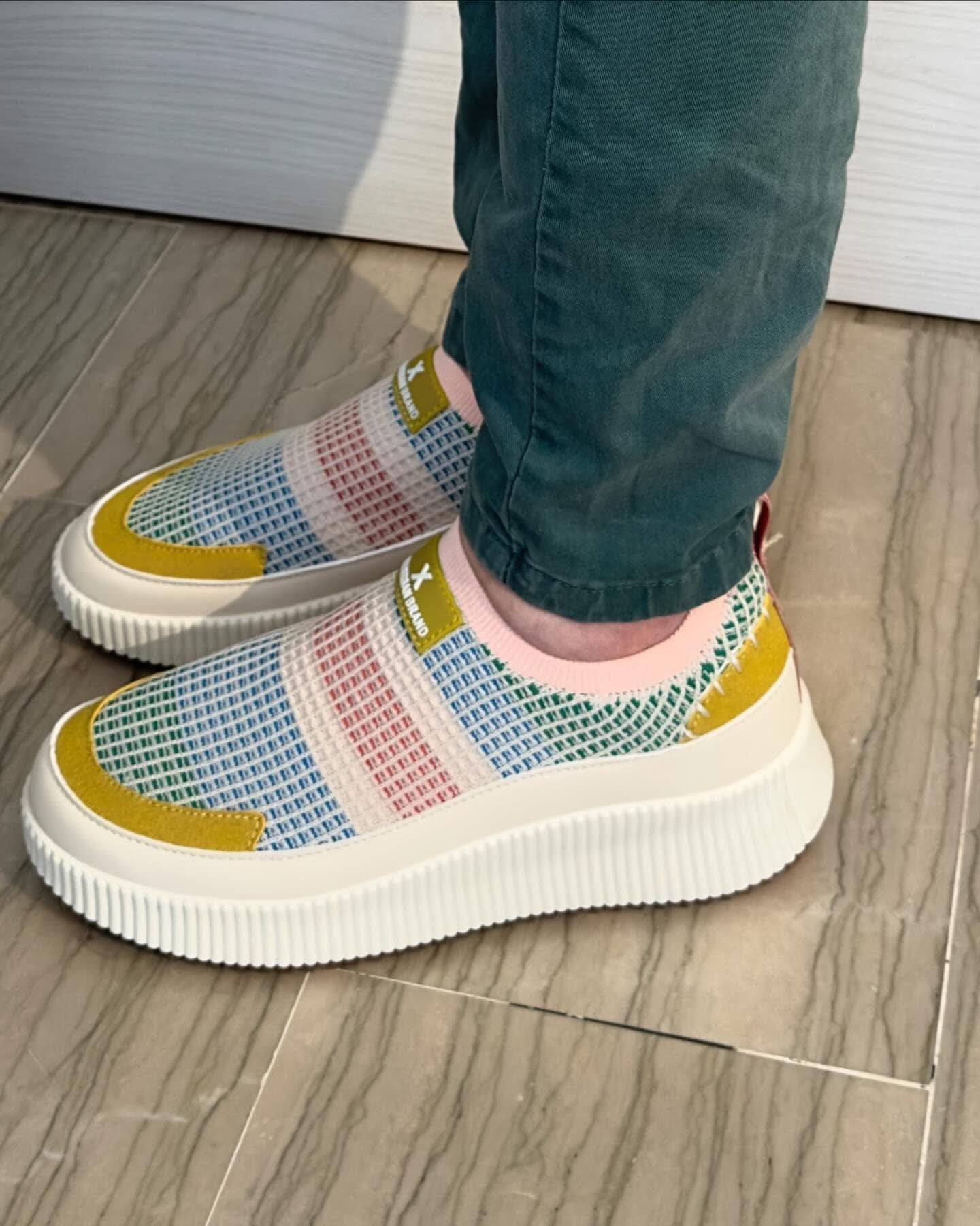 Sneaker Donna Xti a Calza Multicolor – Leggera, Traspirante e Ultra Confortevole