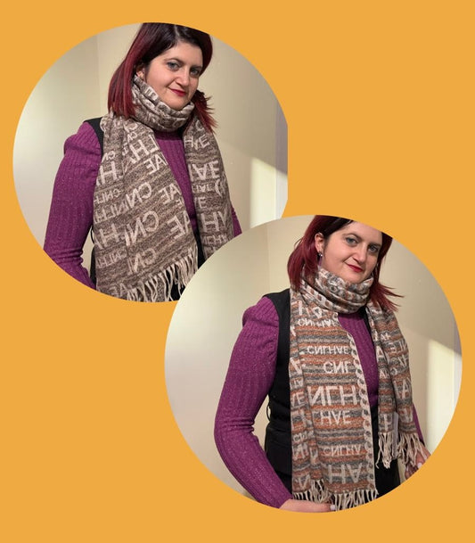 SCIARPE DONNA “PAROLE DI STILE”