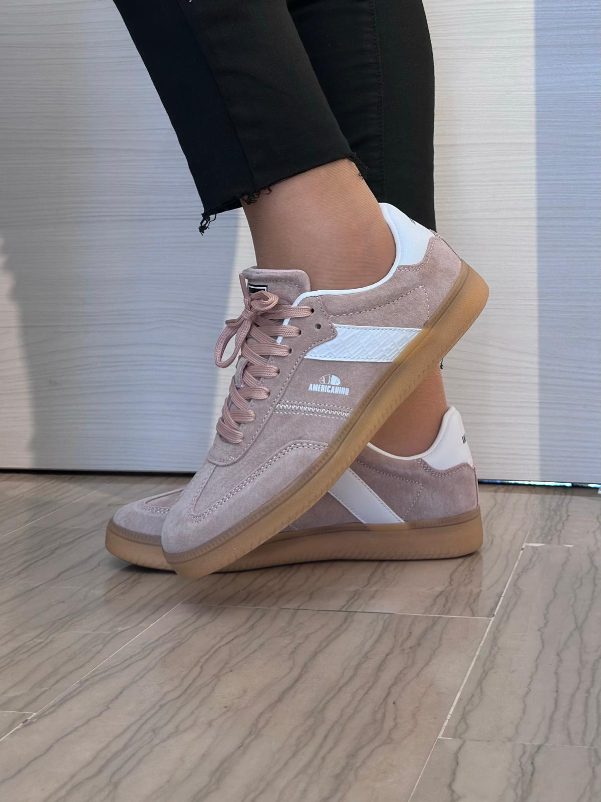 SNEAKER DONNA AMERICANINO ROSA
