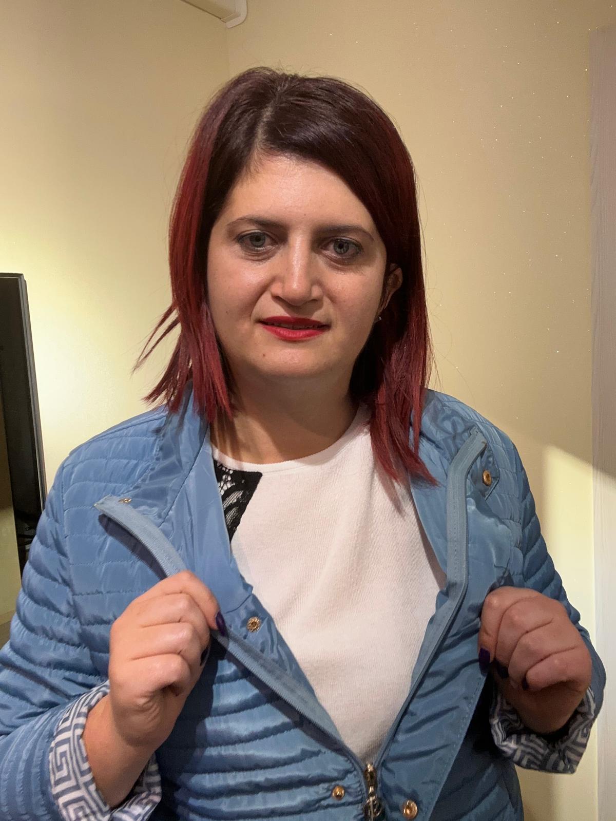 GIUBBINO DONNA PRIMAVERILE CELESTE