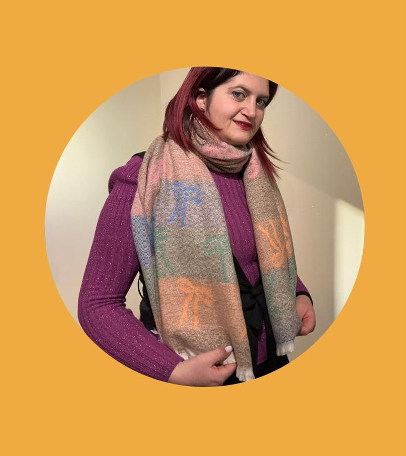 SCIARPA DONNA “FIOCCO SOGNO D’INVERNO”