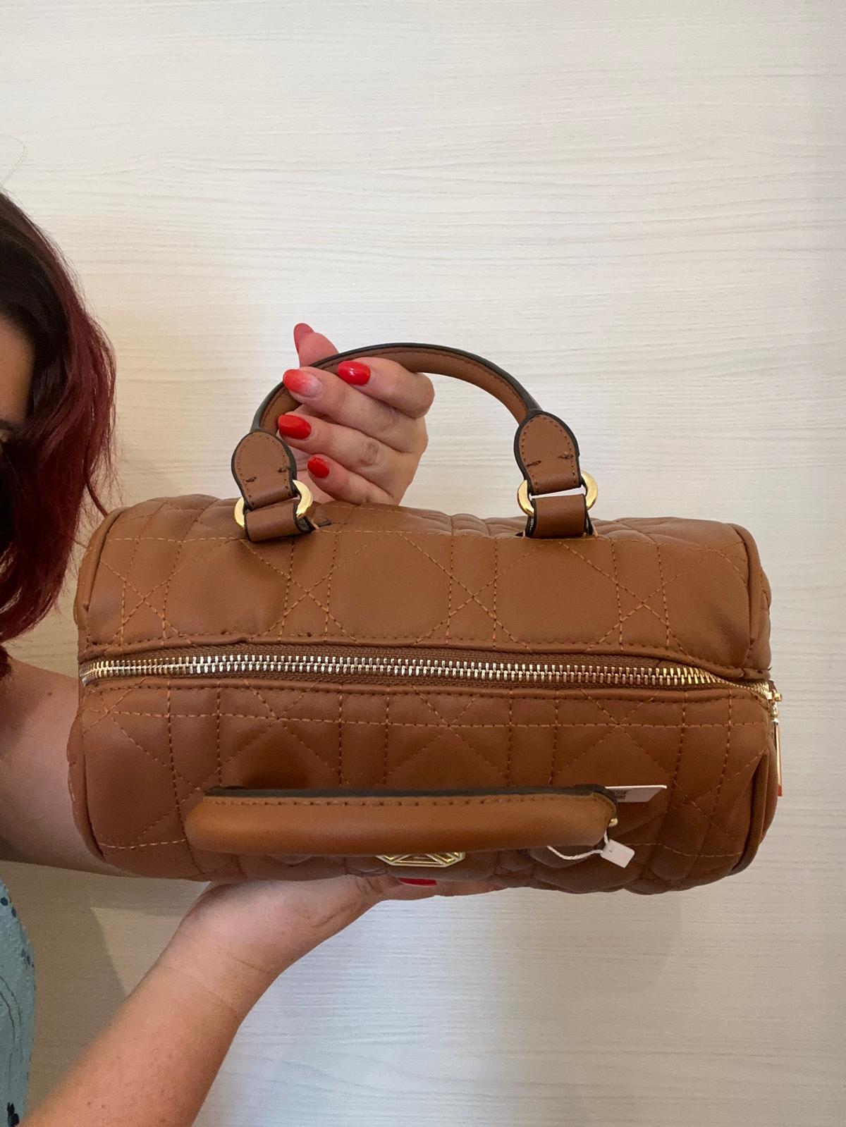 BORSA BAULETTO DONNA XTI TRAPUNTATO MARRONE