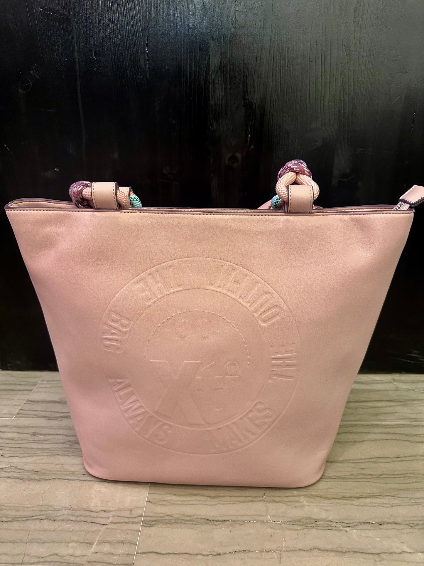 Borsa Xti Donna Rosa con Manici in Corda – Shopper Donna Estiva Capiente
