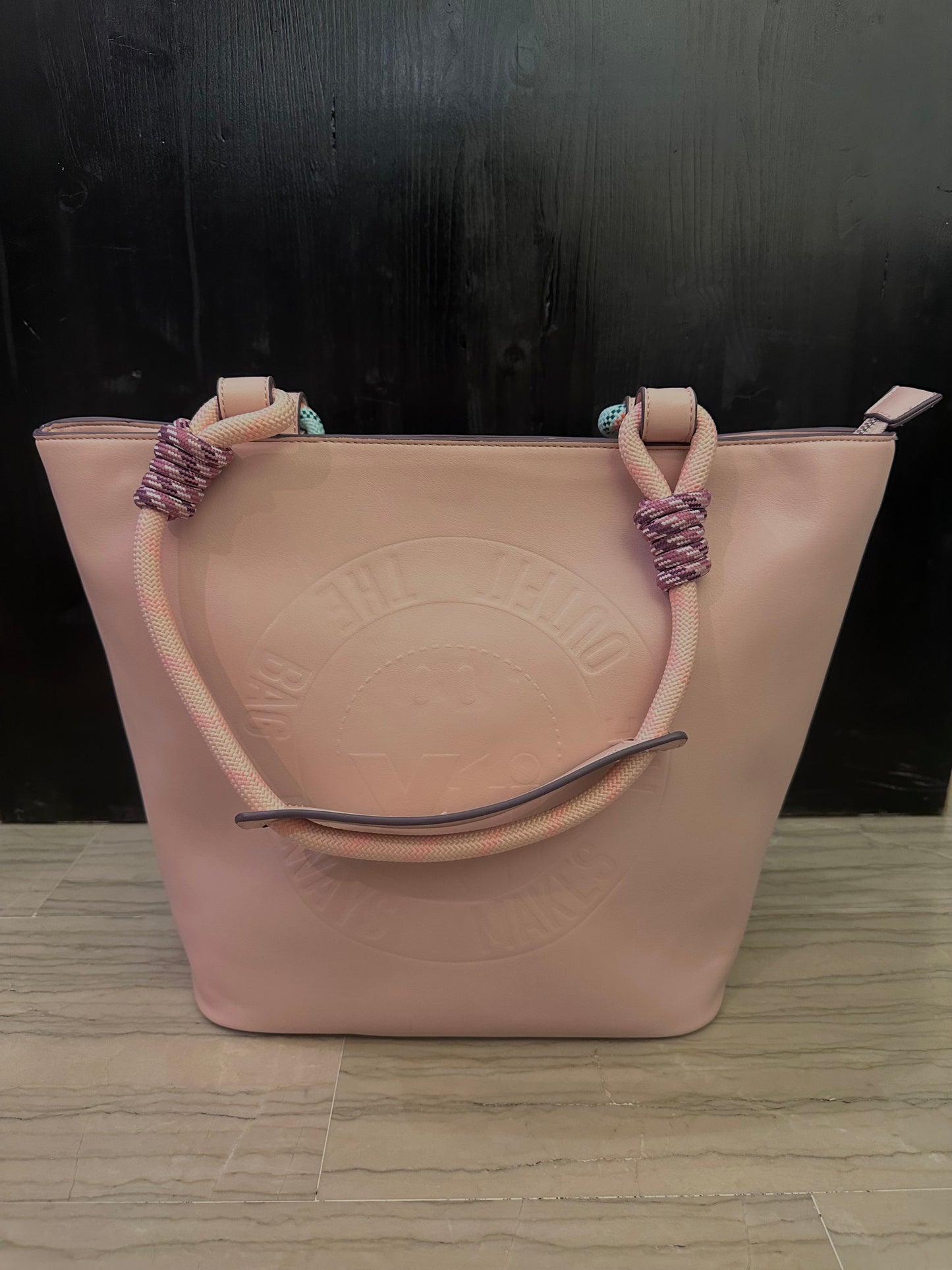 Borsa Xti Donna Rosa con Manici in Corda – Shopper Donna Estiva Capiente