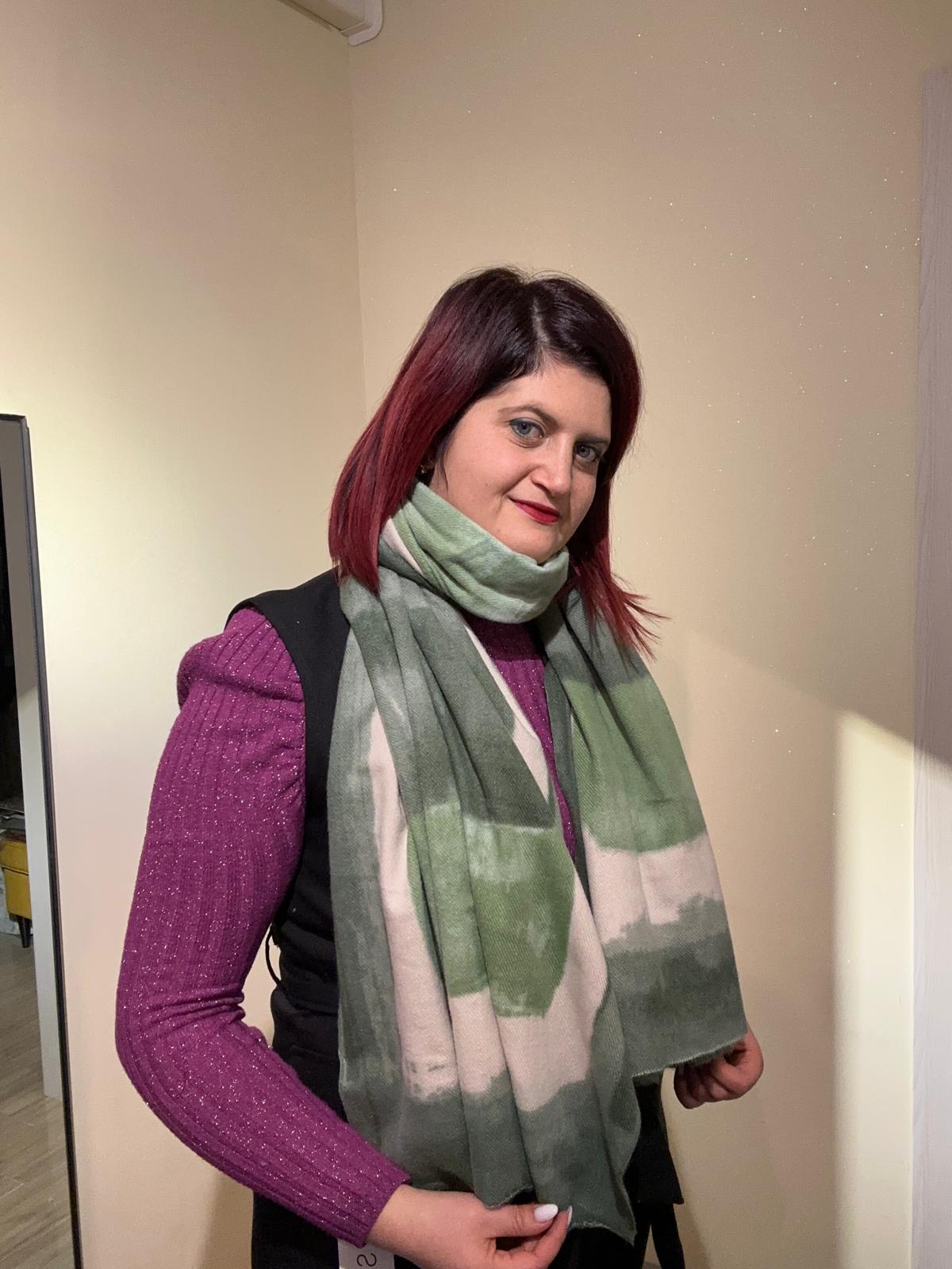 SCIARPE DONNA “GEOMETRIC CHIC”