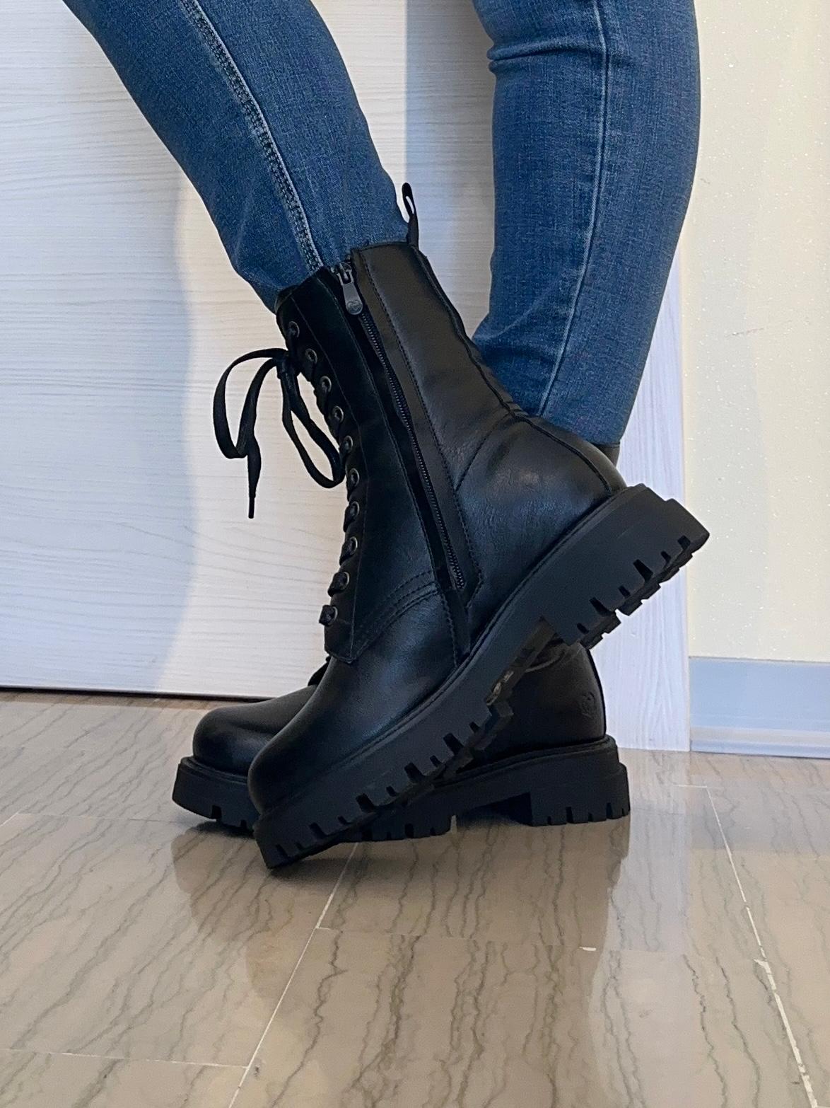 ANFIBIO DONNA CRICHIC IN PELLE NERO