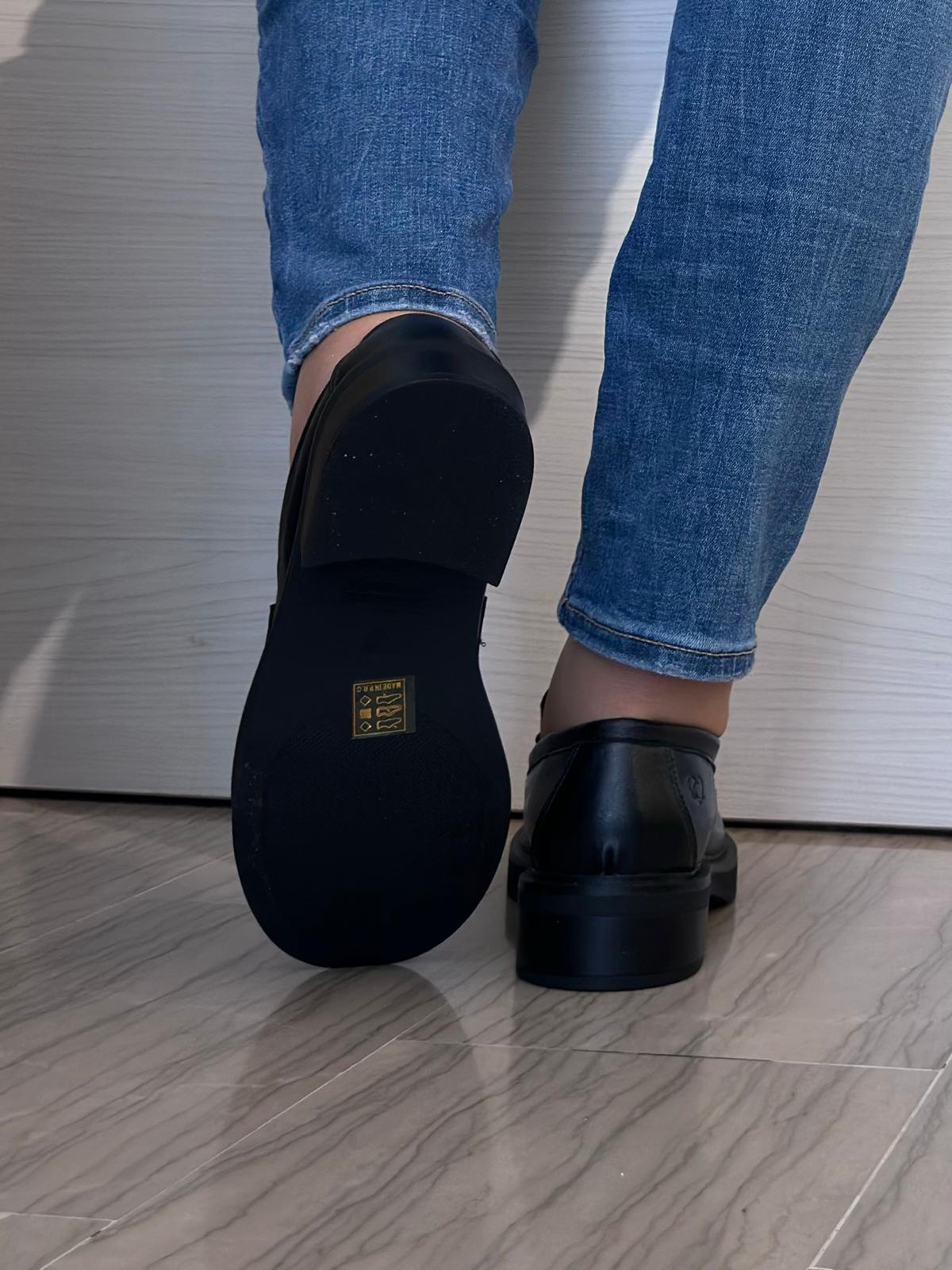 MOCASSINO DONNA CRICHIC NERO BASIC