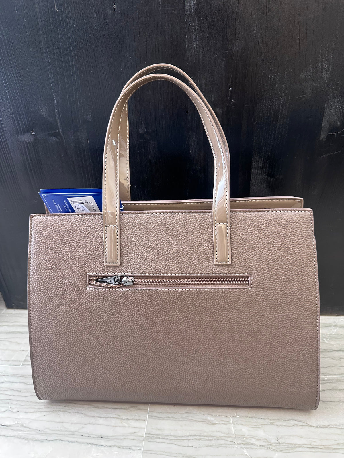 Borsa Donna Grande Tortora Renato Balestra con Catena Decorativa