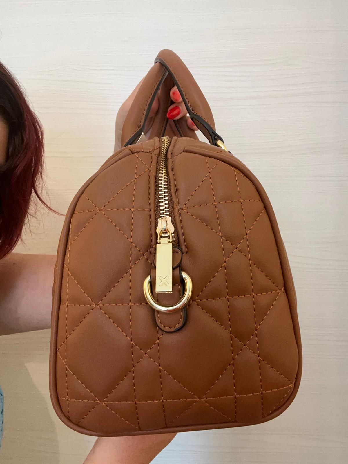 BORSA BAULETTO DONNA XTI TRAPUNTATO MARRONE