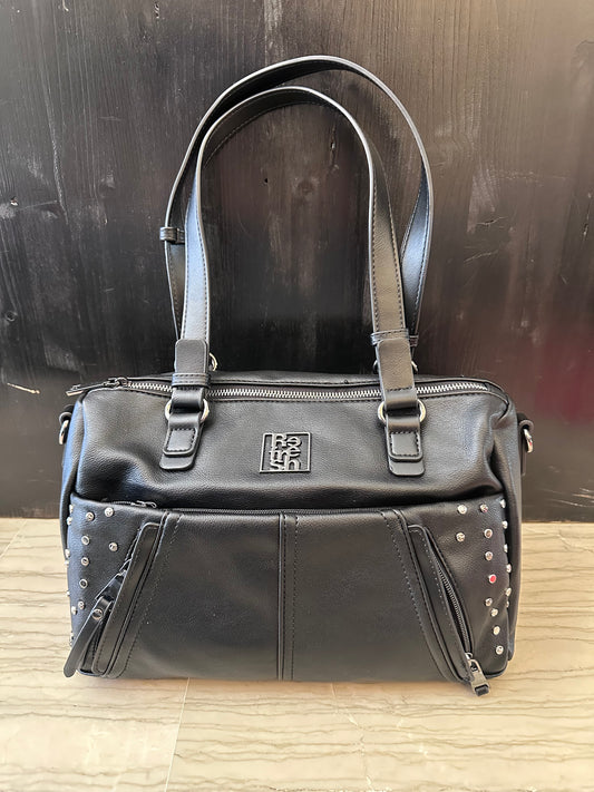 Borsa Donna Refresh – Nera con borchie decorative