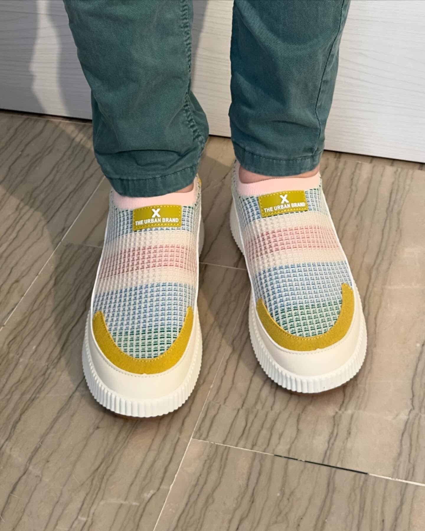 Sneaker Donna Xti a Calza Multicolor – Leggera, Traspirante e Ultra Confortevole