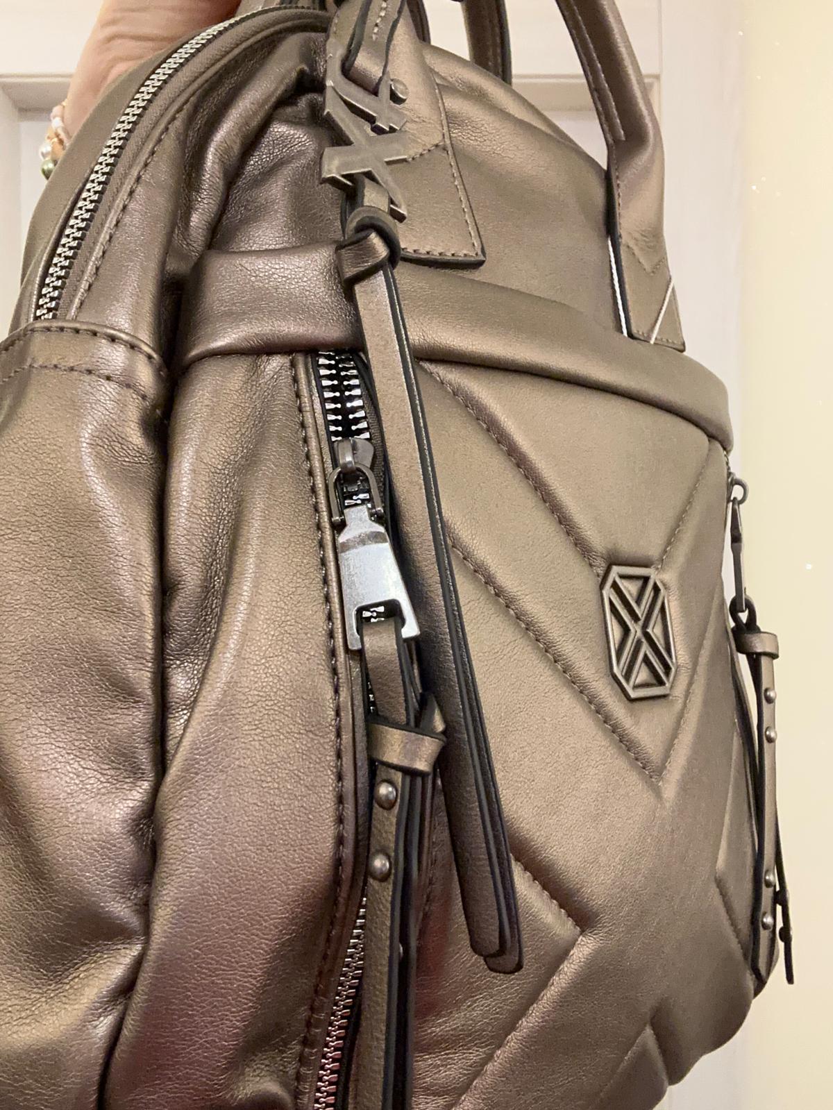 ZAINO XTI BRONZO TRAPUNTATO