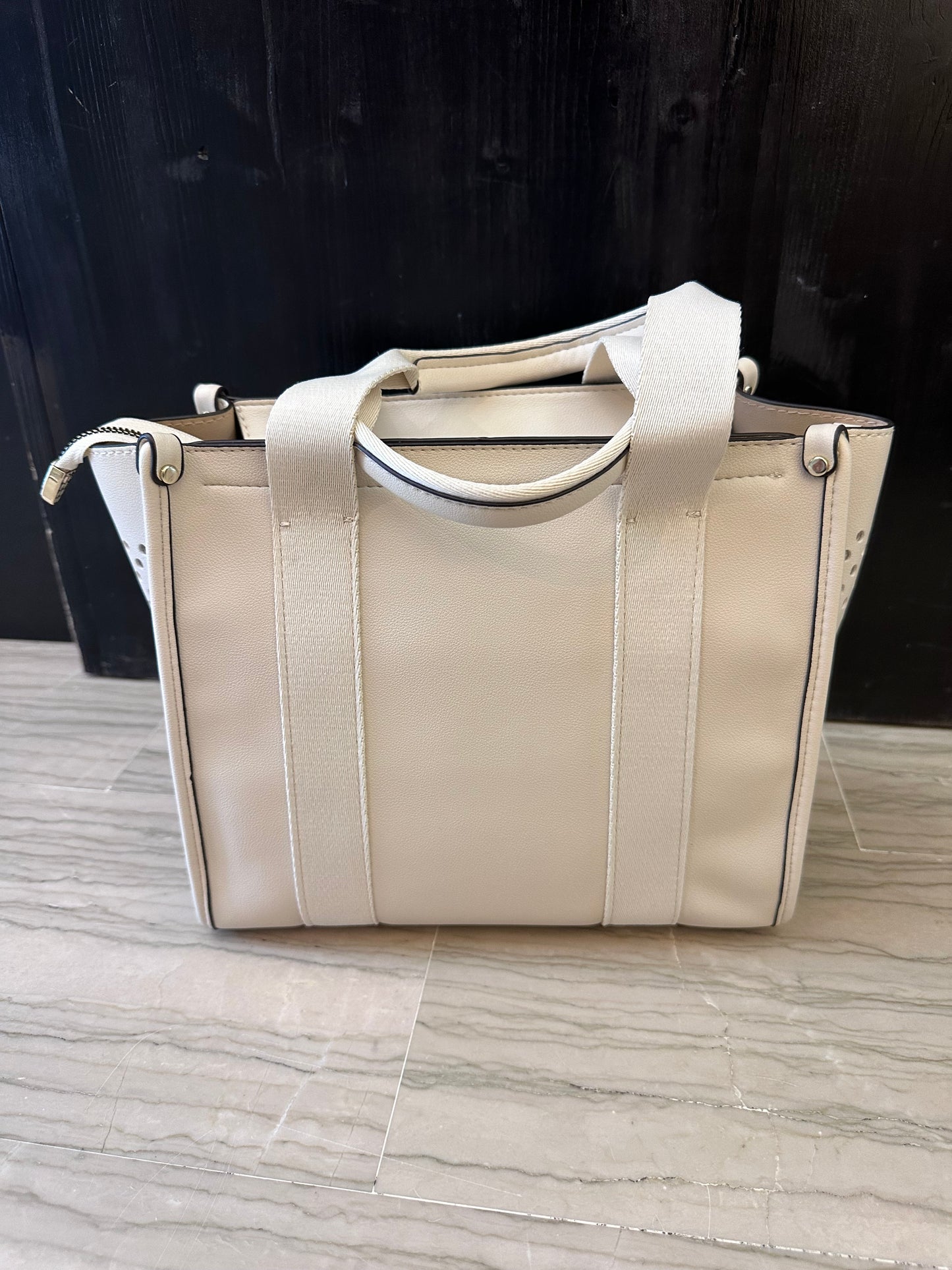 Borsa Xti Beige Traforata con Tracolla – Shopper Donna Estiva Semirigida