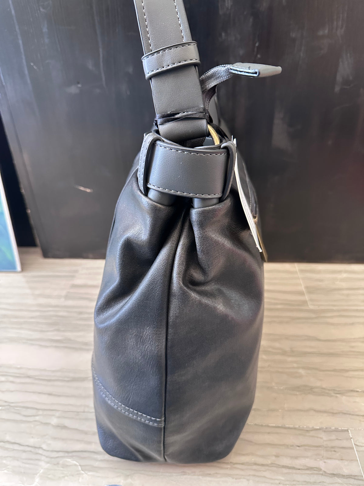 Borsa donna Marta Marzotto grigio piomboo
