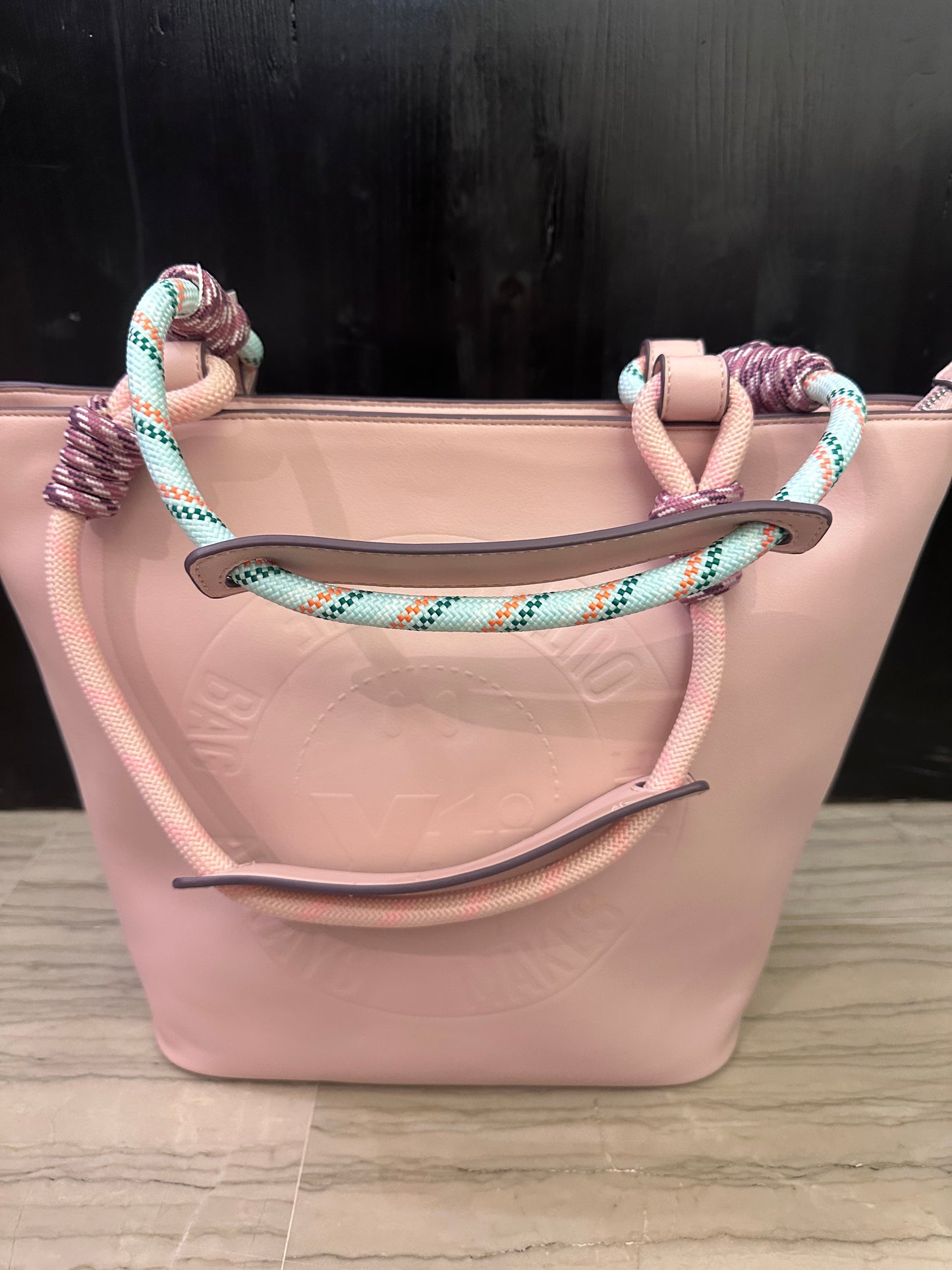 Borsa Xti Donna Rosa con Manici in Corda – Shopper Donna Estiva Capiente