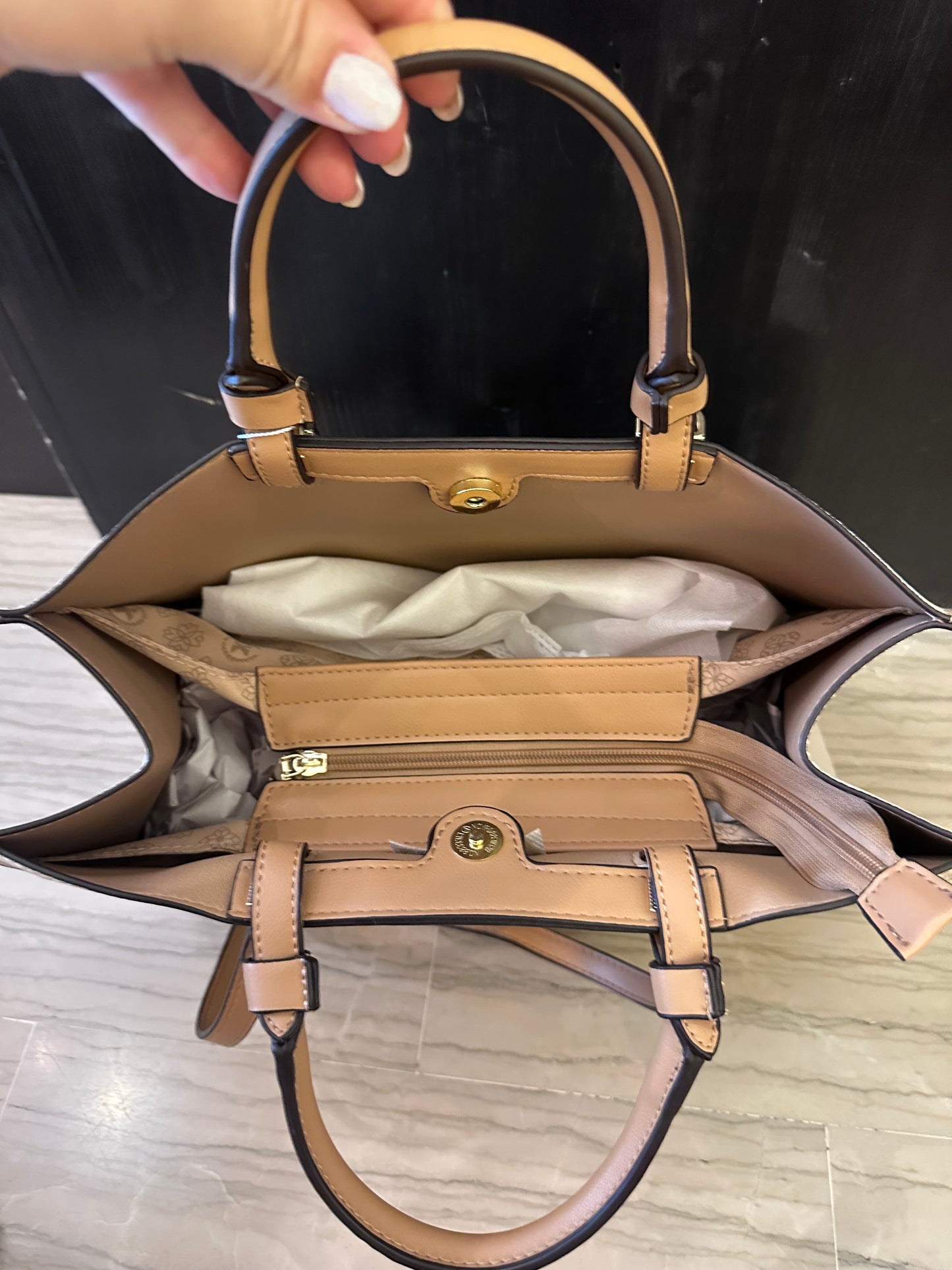 Borsa Donna Xti Beige – A Mano e a Tracolla